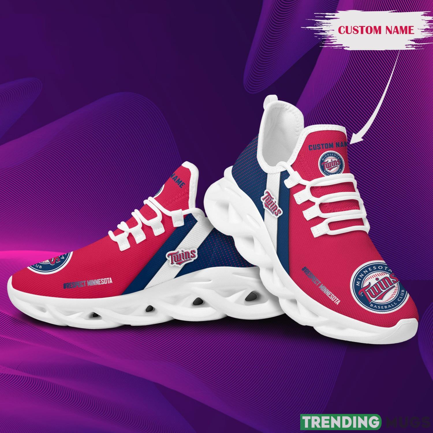 Minnesota Twins Custom Personalized Max Soul Sneakers Running Sports Shoes For Men Women Max Soul Minnesota Twins Custom Personalized Max Soul Sneakers Running Sports Shoes For Men Women Max Soul