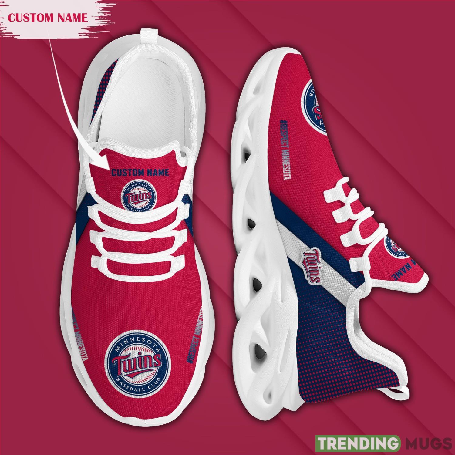 Minnesota Twins Custom Personalized Max Soul Sneakers Running Sports Shoes For Men Women Max Soul Minnesota Twins Custom Personalized Max Soul Sneakers Running Sports Shoes For Men Women Max Soul