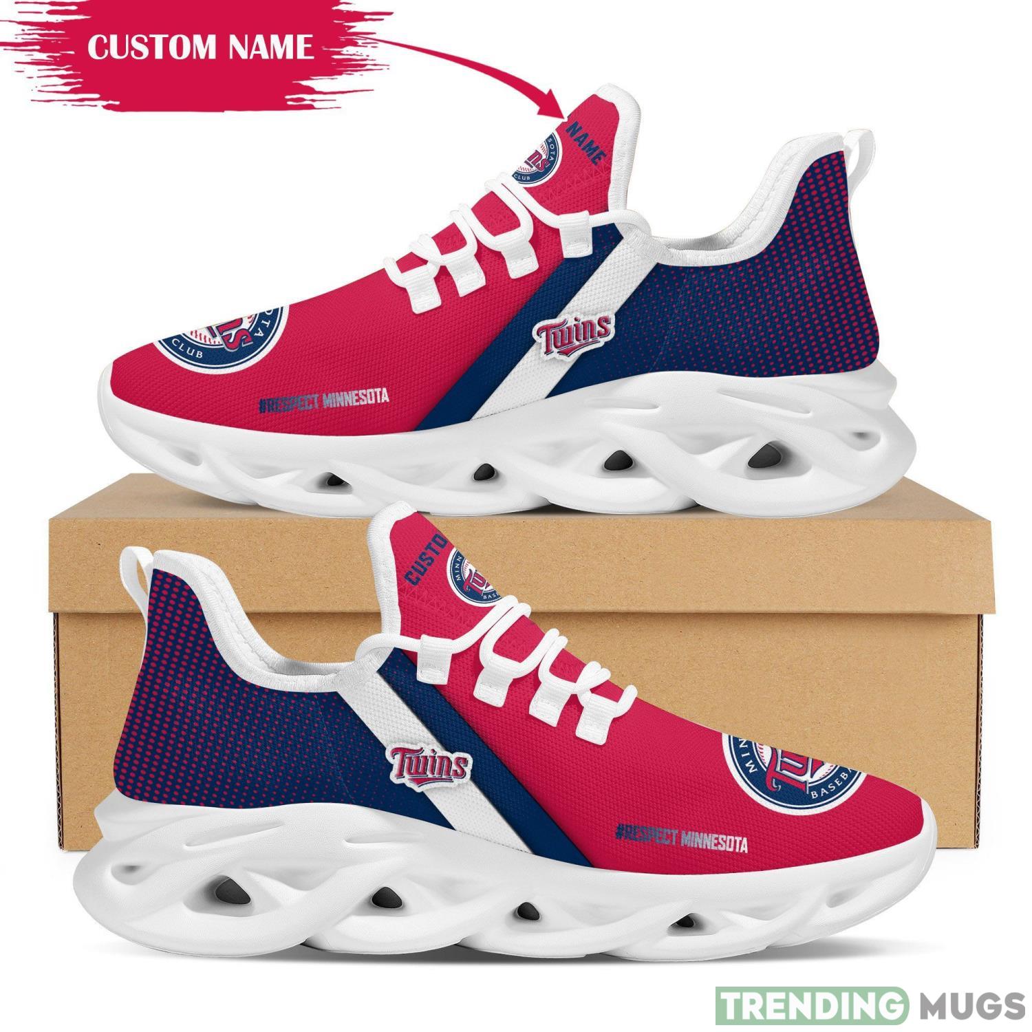 Minnesota Twins Custom Personalized Max Soul Sneakers Running Sports Shoes For Men Women Product Photo 1 Minnesota Twins Custom Personalized Max Soul Sneakers Running Sports Shoes For Men Women Product Photo 1