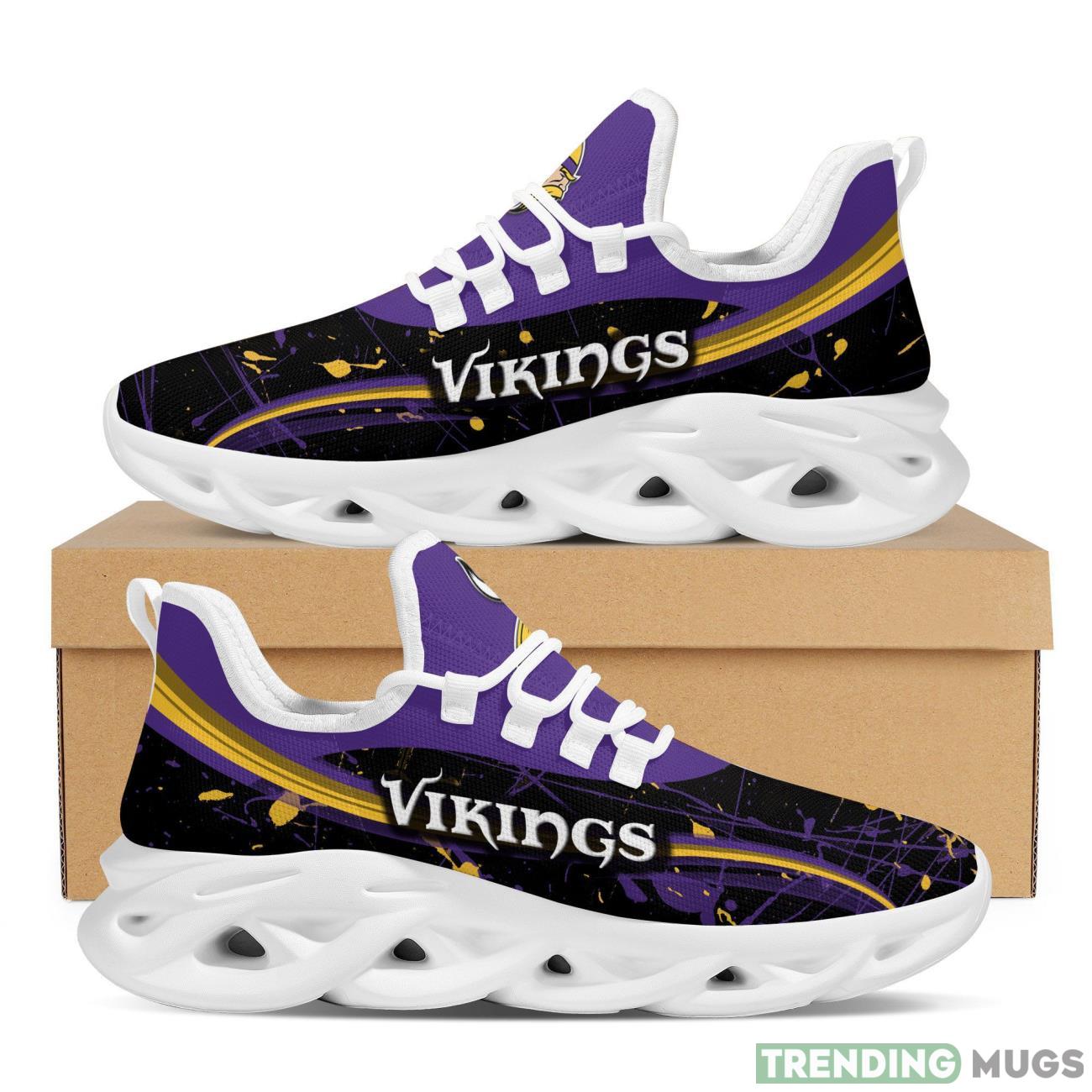 Minnesota Vikings Splash Colors Design Trending Max Soul Clunky Sneaker Shoes For Mens Womens Max Soul Minnesota Vikings Splash Colors Design Trending Max Soul Clunky Sneaker Shoes For Mens Womens Max Soul