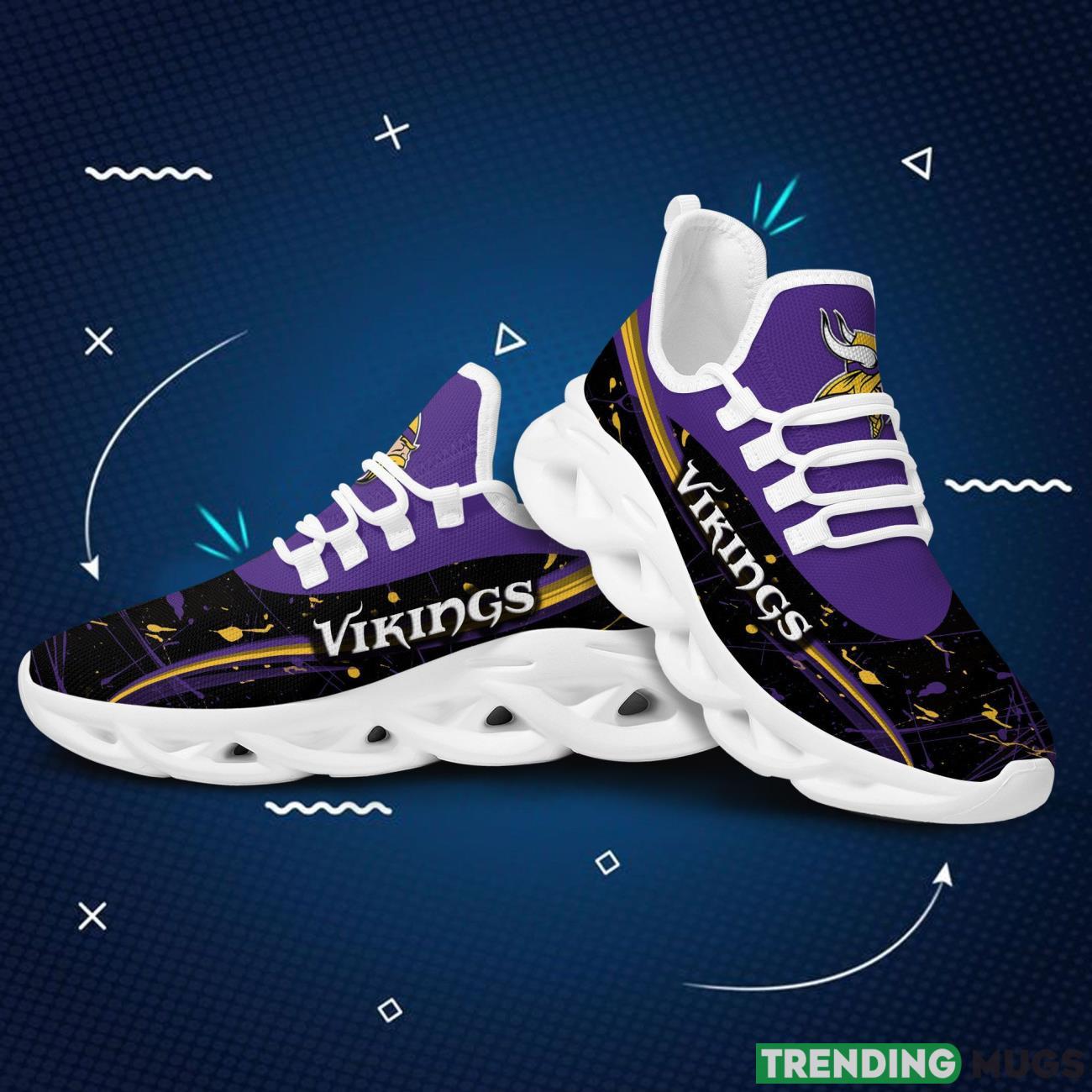 Minnesota Vikings Splash Colors Design Trending Max Soul Clunky Sneaker Shoes For Mens Womens Max Soul Minnesota Vikings Splash Colors Design Trending Max Soul Clunky Sneaker Shoes For Mens Womens Max Soul