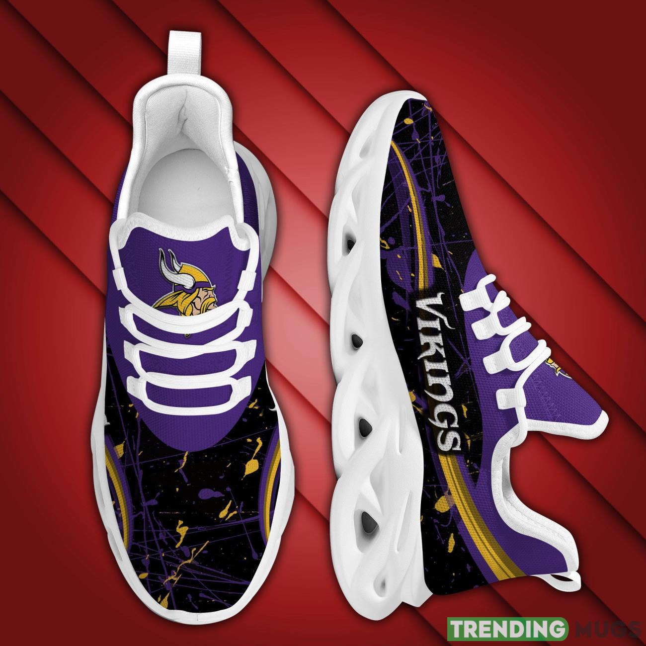 Minnesota Vikings Splash Colors Design Trending Max Soul Clunky Sneaker Shoes For Mens Womens Max Soul Minnesota Vikings Splash Colors Design Trending Max Soul Clunky Sneaker Shoes For Mens Womens Max Soul
