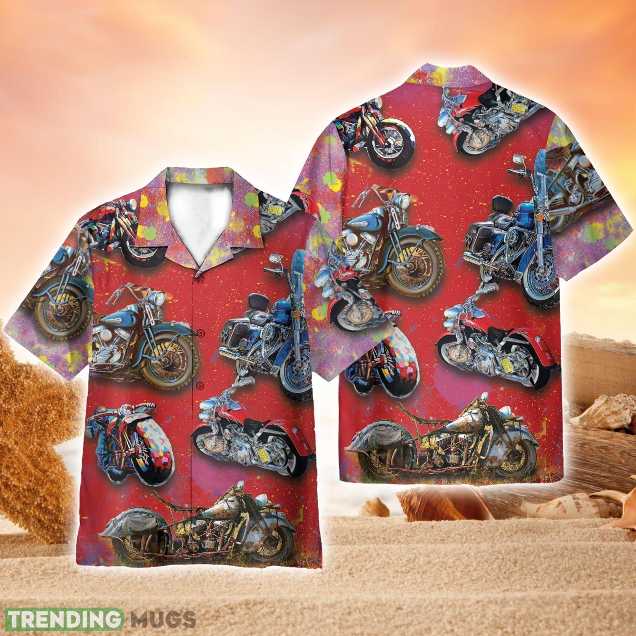 Motobike 3D Hawaiian Shirt Holiday Gift Product Photo 1 Motobike 3D Hawaiian Shirt Holiday Gift Product Photo 1