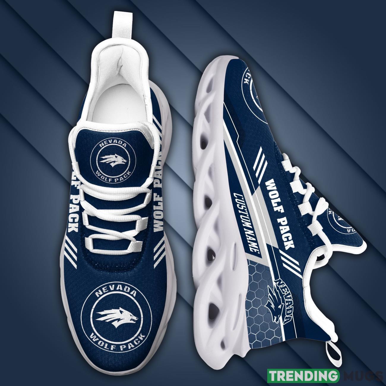 Nevada Wolf Pack Custom Personalized Max Soul Sneakers Running Sports Shoes Max Soul Nevada Wolf Pack Custom Personalized Max Soul Sneakers Running Sports Shoes Max Soul