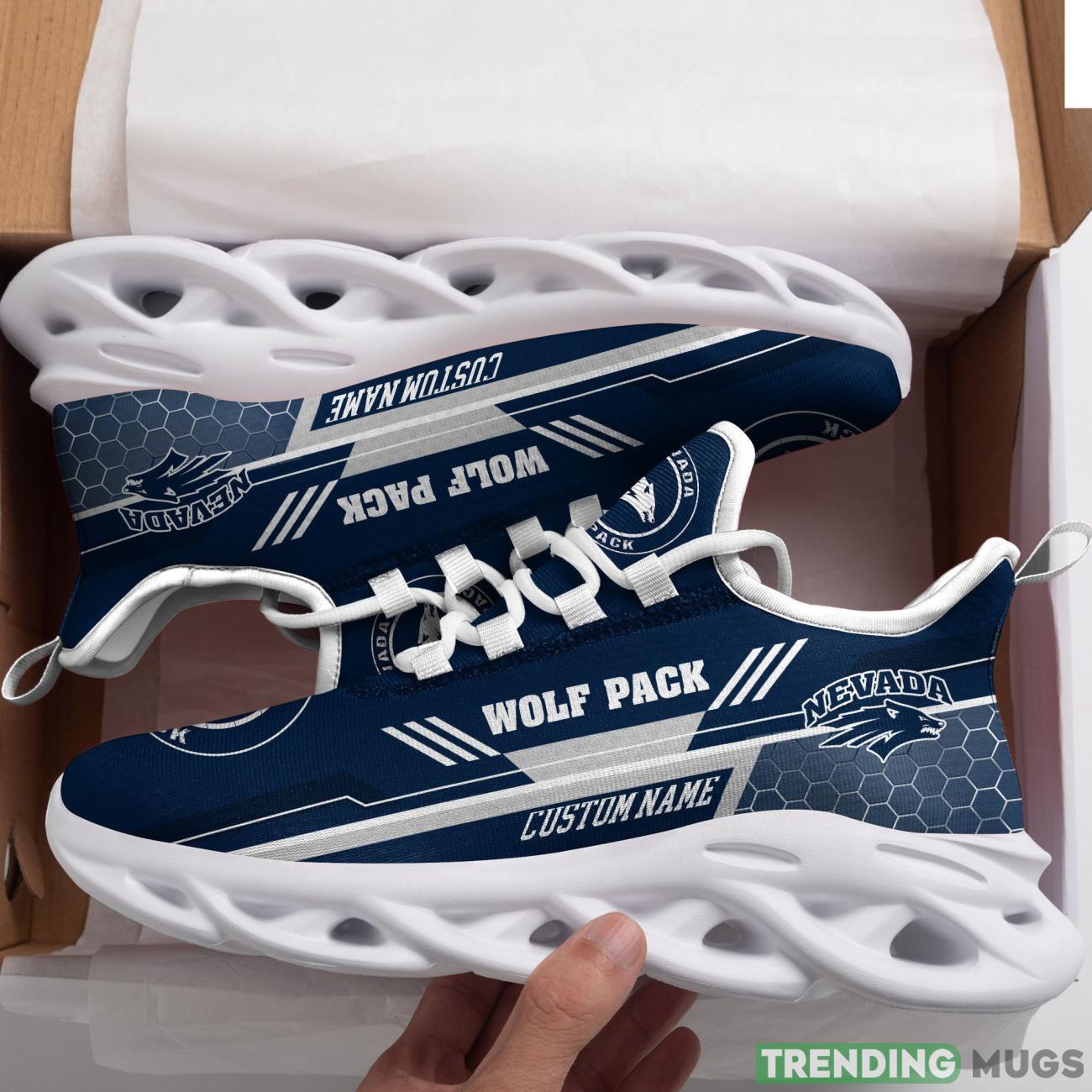 Nevada Wolf Pack Custom Personalized Max Soul Sneakers Running Sports Shoes Product Photo 1 Nevada Wolf Pack Custom Personalized Max Soul Sneakers Running Sports Shoes Product Photo 1