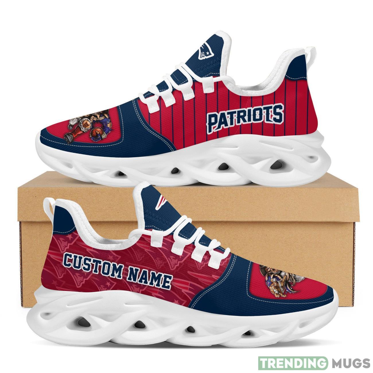 New England Patriots Custom Personalized Max Soul Sneakers Running Sports Shoes Product Photo 1 New England Patriots Custom Personalized Max Soul Sneakers Running Sports Shoes Product Photo 1