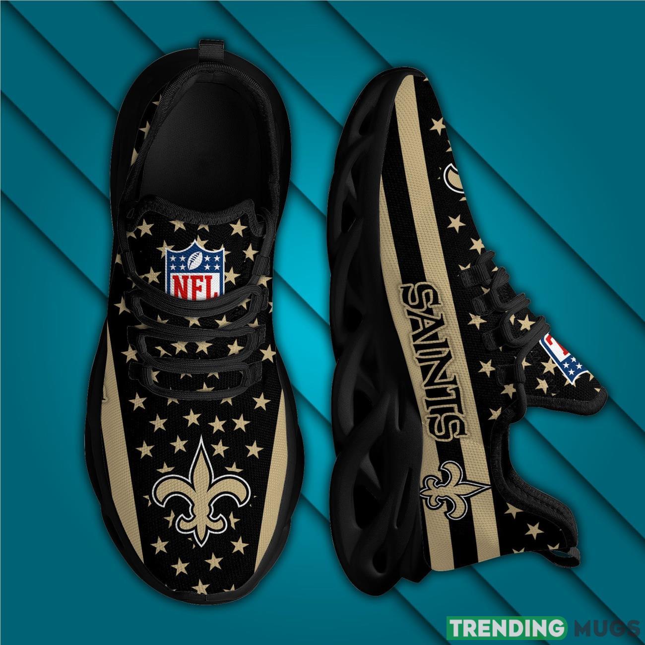 New Orleans Saints Max Soul Sneakers Running Full Printed Sports Running Shoes Max Soul New Orleans Saints Max Soul Sneakers Running Full Printed Sports Running Shoes Max Soul
