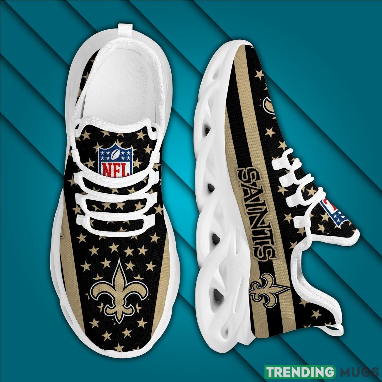 New Orleans Saints Max Soul Sneakers Running Full Printed Sports Running Shoes Max Soul New Orleans Saints Max Soul Sneakers Running Full Printed Sports Running Shoes Max Soul