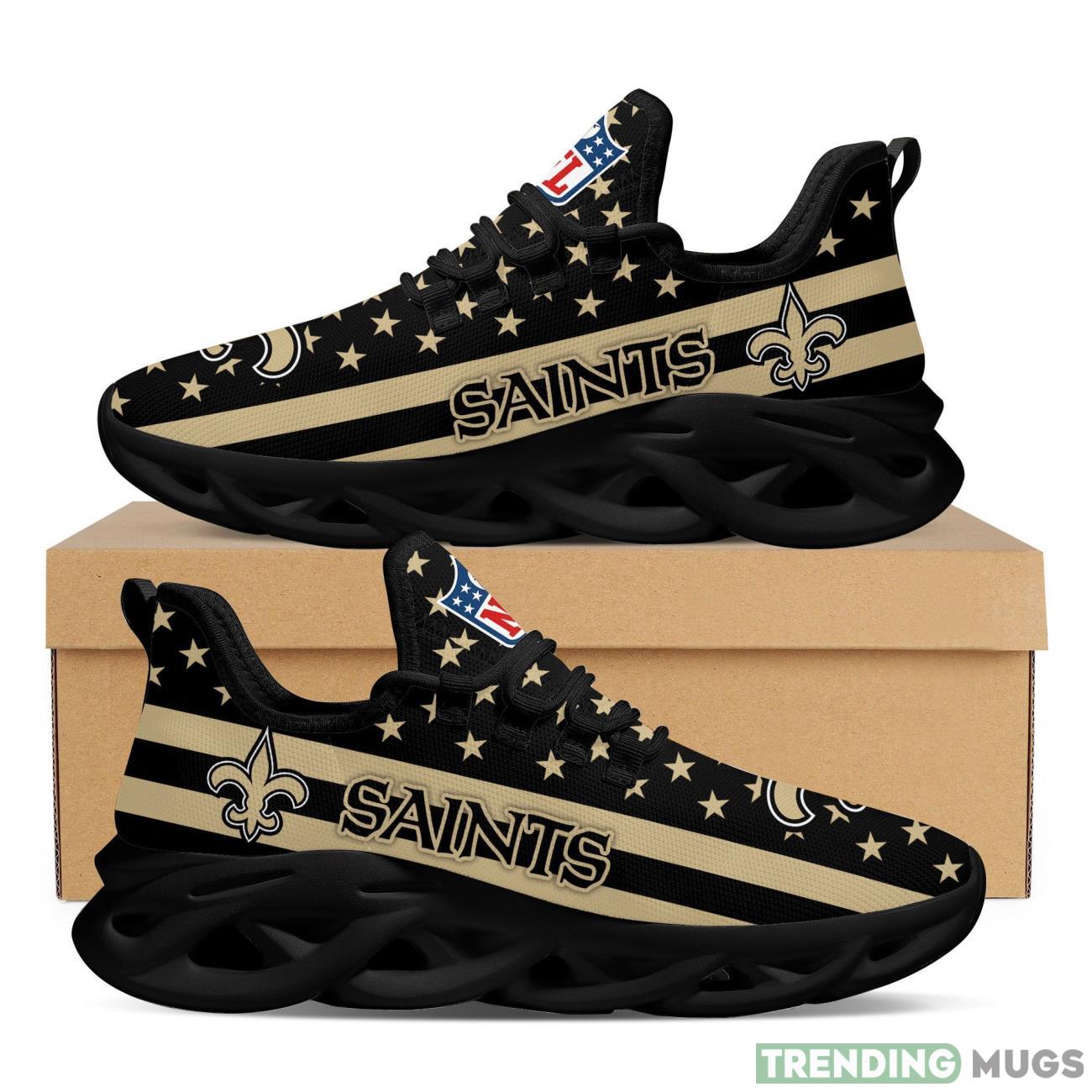 New Orleans Saints Max Soul Sneakers Running Full Printed Sports Running Shoes Max Soul New Orleans Saints Max Soul Sneakers Running Full Printed Sports Running Shoes Max Soul