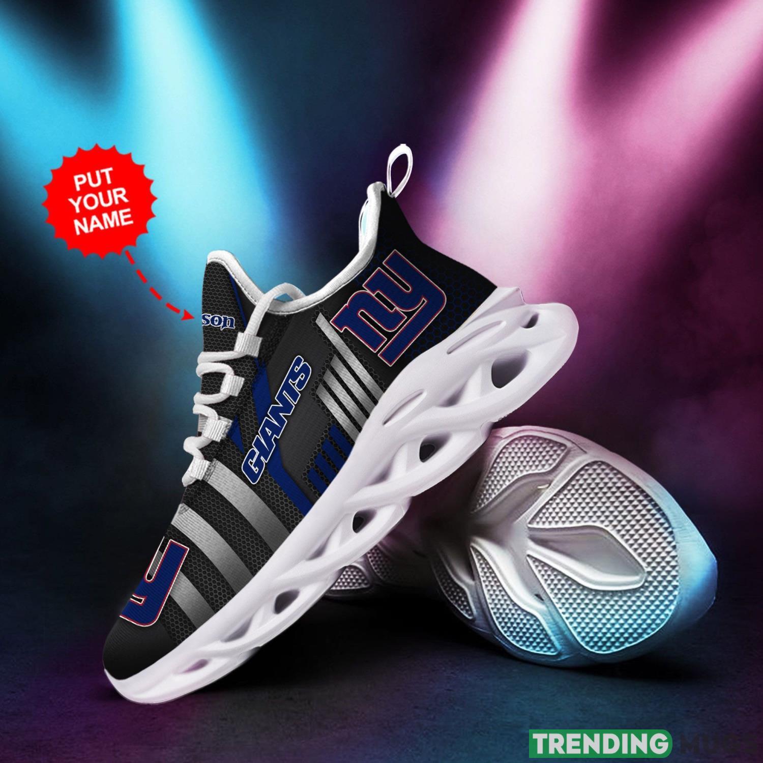 New York Giants Custom Personalized Max Soul Sneakers Running Sports Shoes For Men Women Max Soul New York Giants Custom Personalized Max Soul Sneakers Running Sports Shoes For Men Women Max Soul