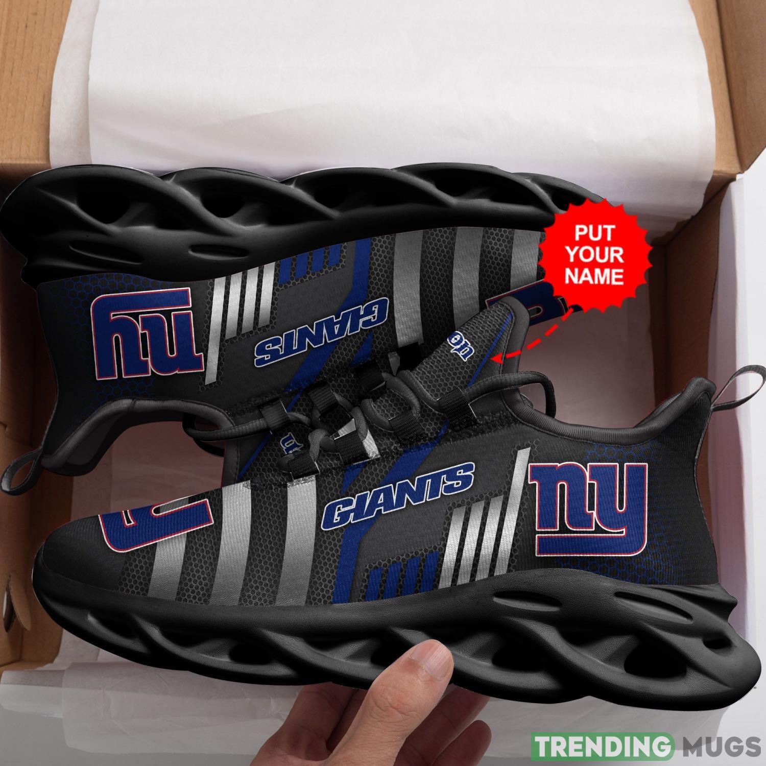 New York Giants Custom Personalized Max Soul Sneakers Running Sports Shoes For Men Women Max Soul New York Giants Custom Personalized Max Soul Sneakers Running Sports Shoes For Men Women Max Soul