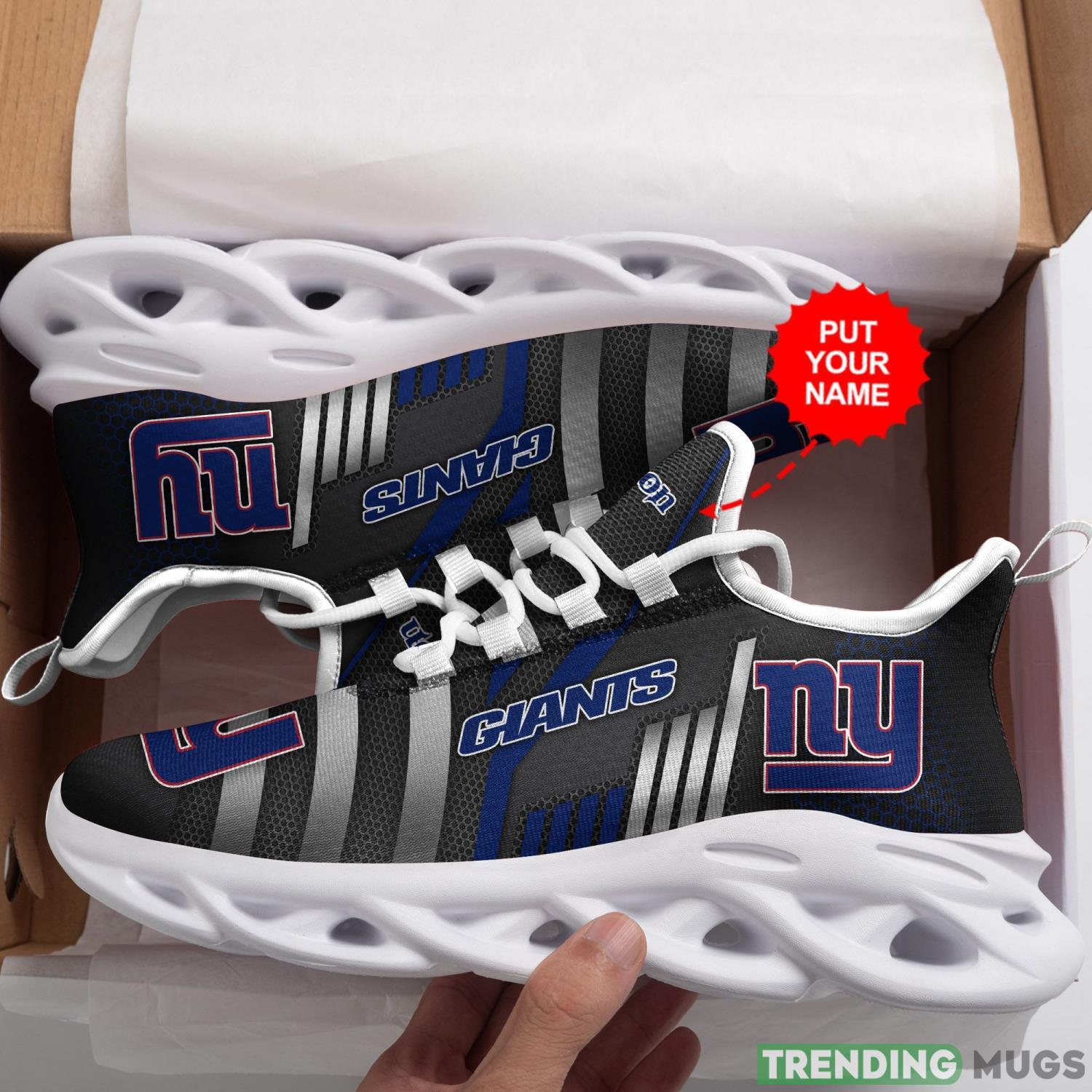 New York Giants Custom Personalized Max Soul Sneakers Running Sports Shoes For Men Women Product Photo 1 New York Giants Custom Personalized Max Soul Sneakers Running Sports Shoes For Men Women Product Photo 1