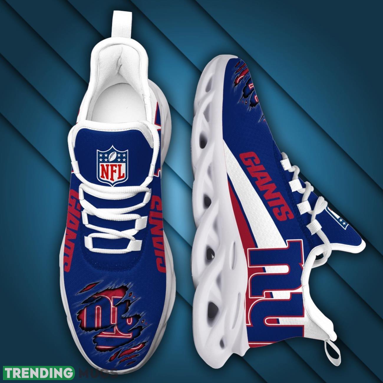 New York Giants Max Soul Sneakers Running Sports Gift Product Photo 1 New York Giants Max Soul Sneakers Running Sports Gift Product Photo 1