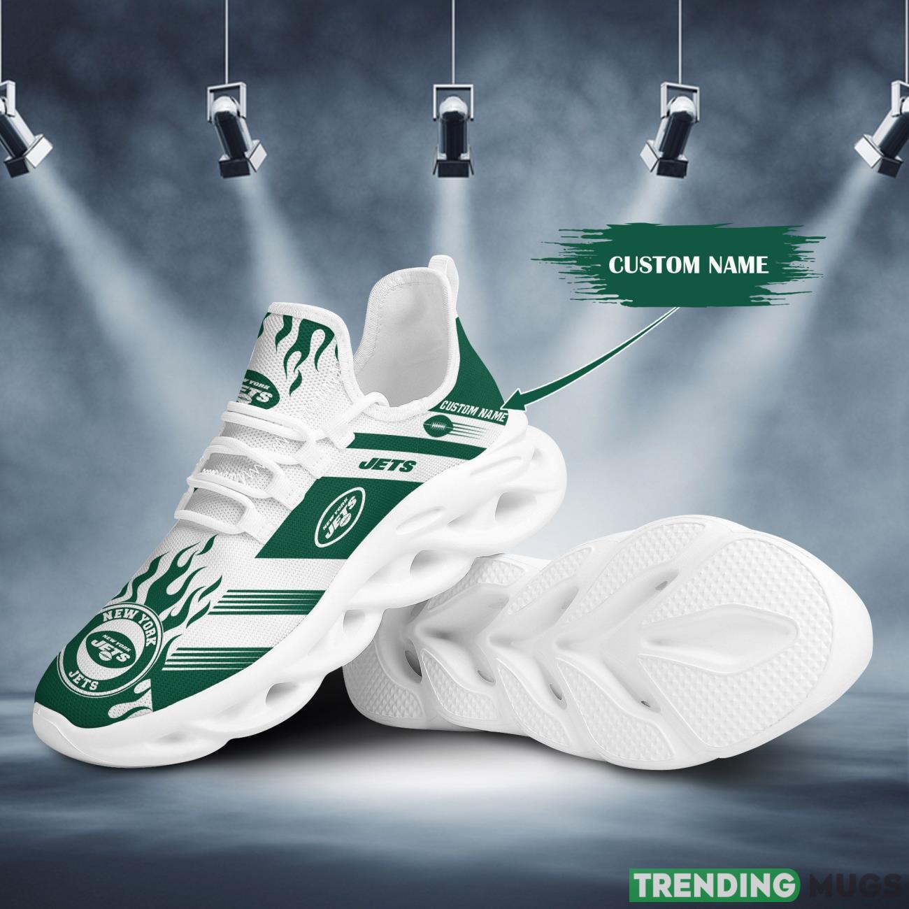 New York Jets Custom Personalized Name Max Soul Sneakers New Trends Sport Shoes Max Soul New York Jets Custom Personalized Name Max Soul Sneakers New Trends Sport Shoes Max Soul