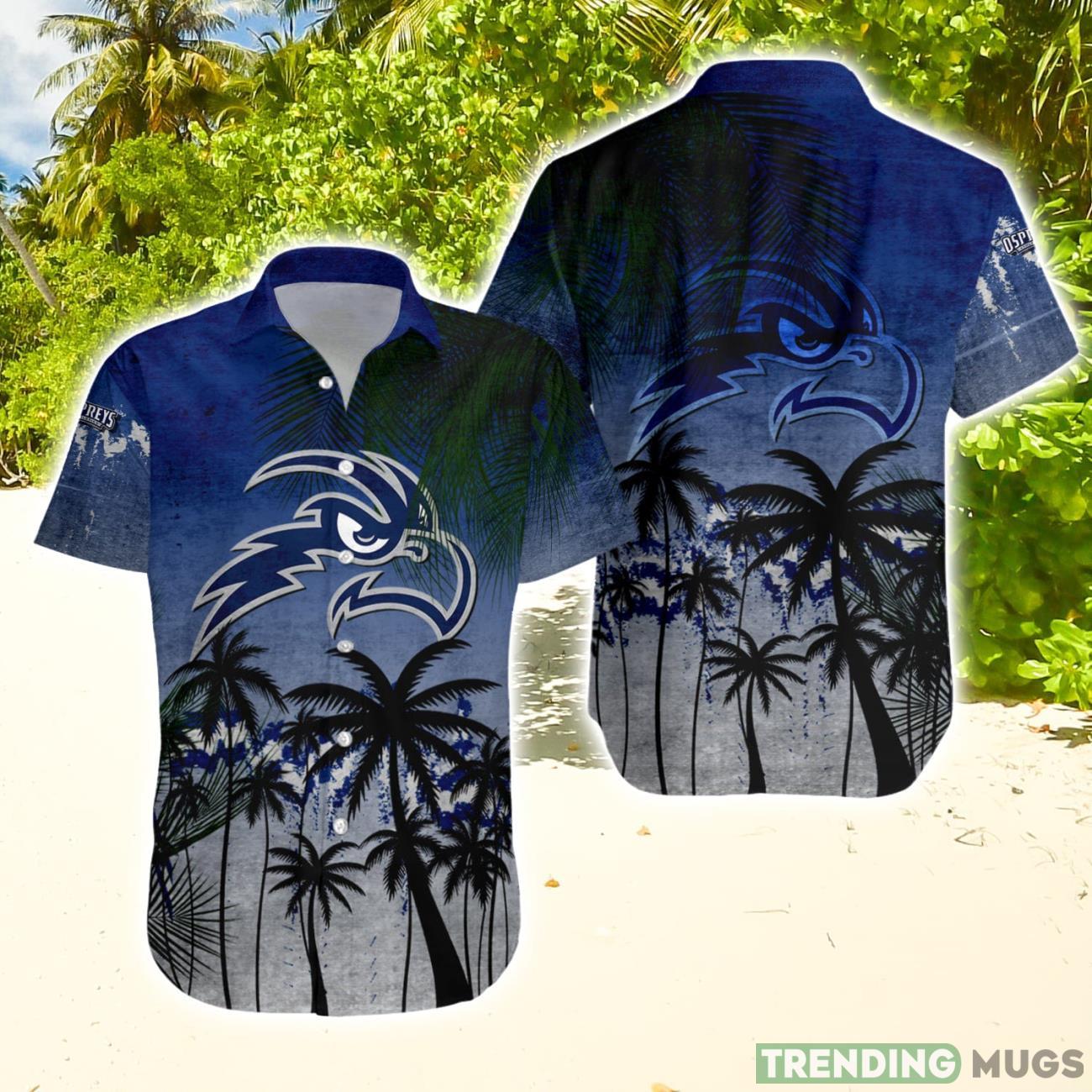 North Florida Ospreys Hawaiian Shirt Summer Gift Coconut Tree Tropical Grunge Pattern For NCAA Fans Hawaiian Shirt North Florida Ospreys Hawaiian Shirt Summer Gift Coconut Tree Tropical Grunge Pattern For NCAA Fans Hawaiian Shirt