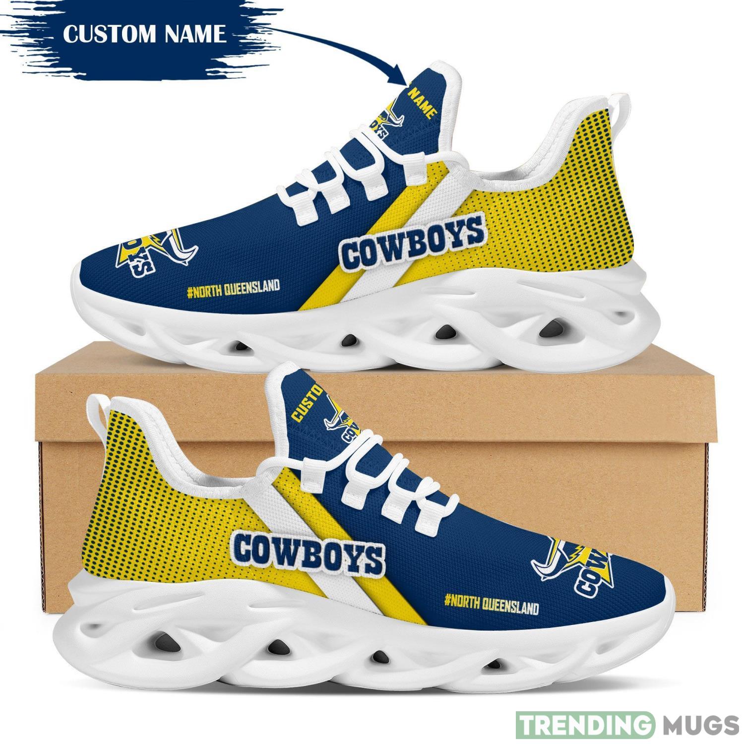North Queensland Cowboys Custom Personalized Max Soul Sneakers Running Sports Shoes For Men Women Max Soul North Queensland Cowboys Custom Personalized Max Soul Sneakers Running Sports Shoes For Men Women Max Soul