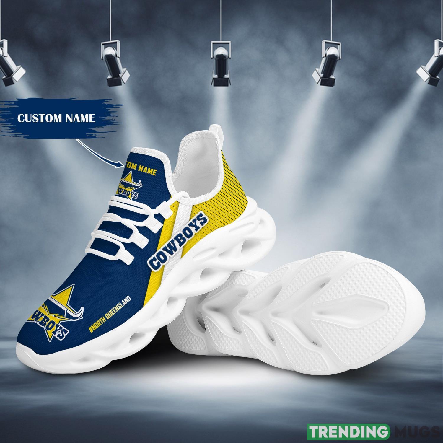 North Queensland Cowboys Custom Personalized Max Soul Sneakers Running Sports Shoes For Men Women Max Soul North Queensland Cowboys Custom Personalized Max Soul Sneakers Running Sports Shoes For Men Women Max Soul