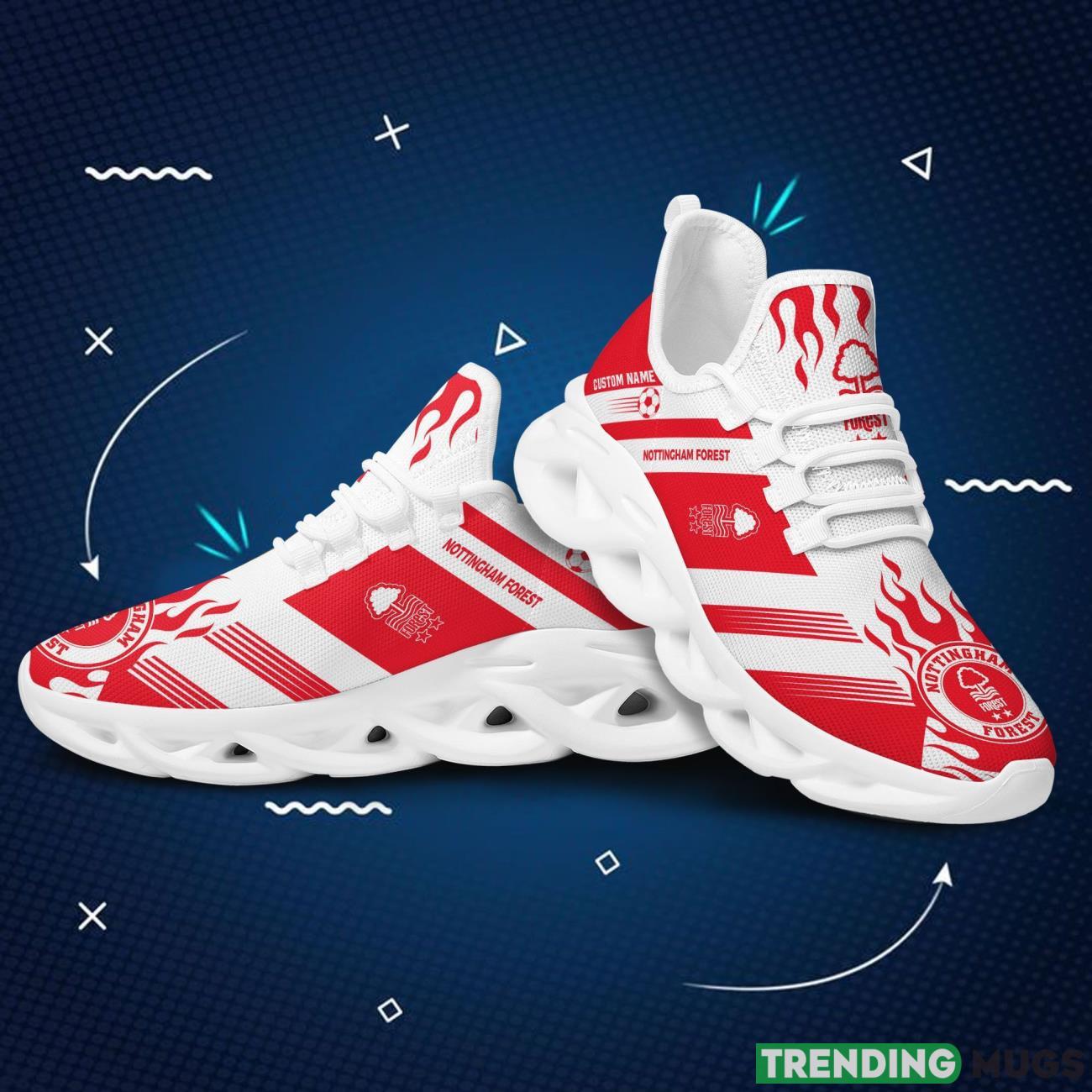Nottingham Forest Custom Personalized Max Soul Sneakers Running Sports Shoes Max Soul Nottingham Forest Custom Personalized Max Soul Sneakers Running Sports Shoes Max Soul