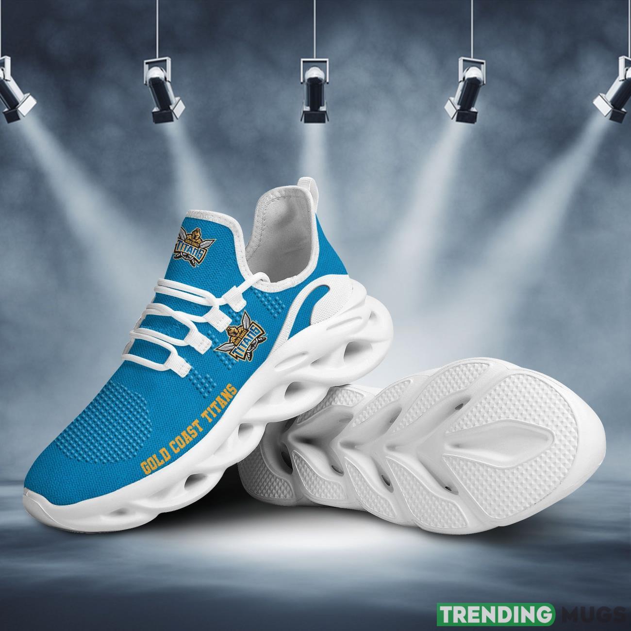 NRL Gold Coast Titans New Trending 3D Printed Max Soul Clunky Sneaker Shoes For Men Women Product Photo 1