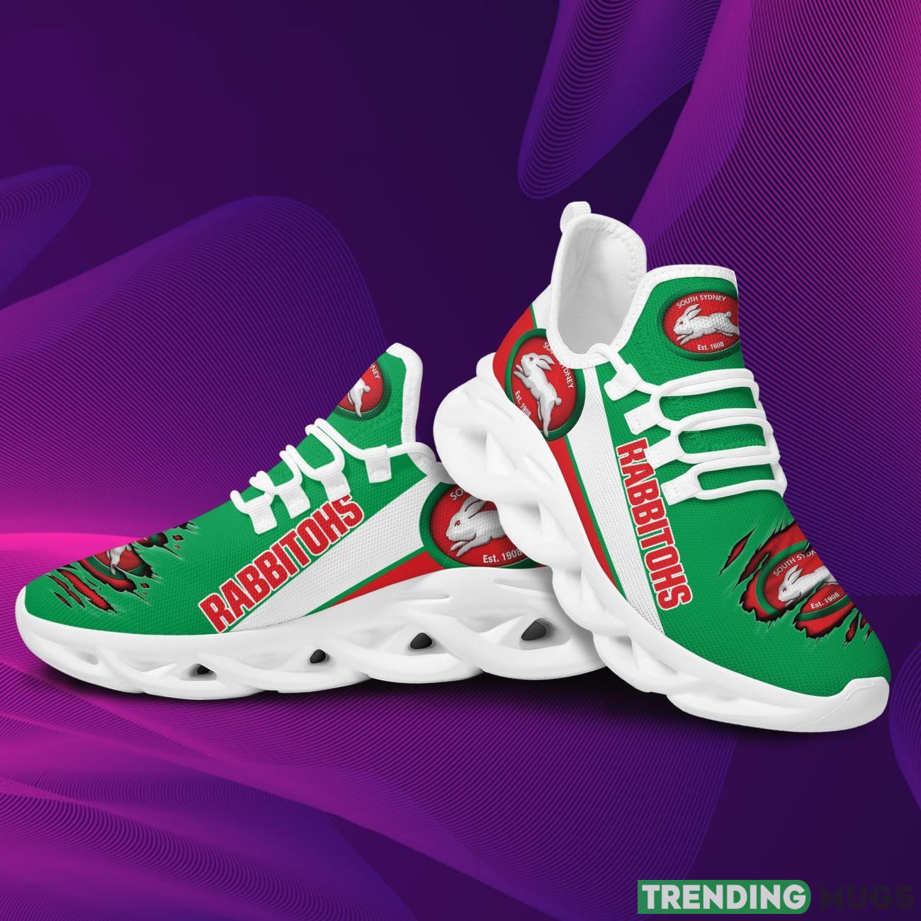 NRL South Sydney Rabbitohs Max Soul Sneakers New Trends Sport Shoes Max Soul NRL South Sydney Rabbitohs Max Soul Sneakers New Trends Sport Shoes Max Soul