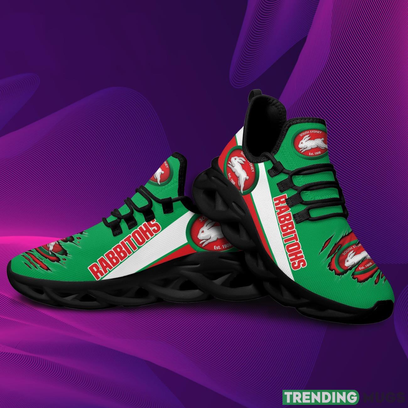 NRL South Sydney Rabbitohs Max Soul Sneakers New Trends Sport Shoes Max Soul NRL South Sydney Rabbitohs Max Soul Sneakers New Trends Sport Shoes Max Soul