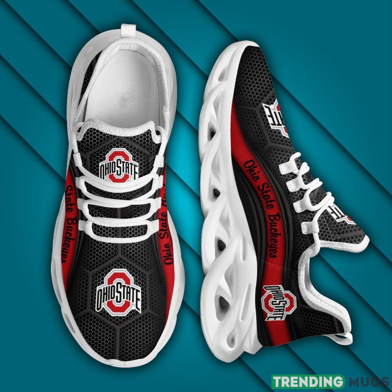 Ohio State Buckeyes Max Soul Sneakers Running Full Printed Sports Running Shoes Max Soul Ohio State Buckeyes Max Soul Sneakers Running Full Printed Sports Running Shoes Max Soul