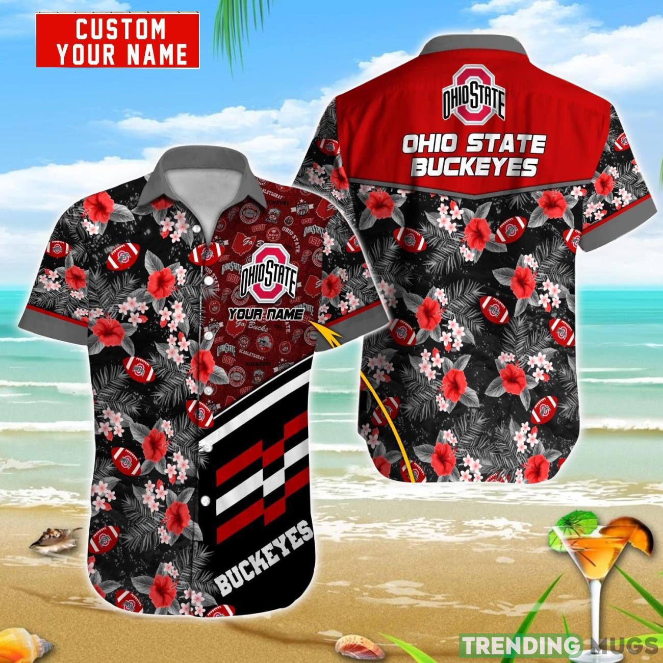 Ohio State Buckeyes NCAA1 Hawaiian shirt Personalized Name Special Gift For Summer Vacation Product Photo 1 Ohio State Buckeyes NCAA1 Hawaiian shirt Personalized Name Special Gift For Summer Vacation Product Photo 1