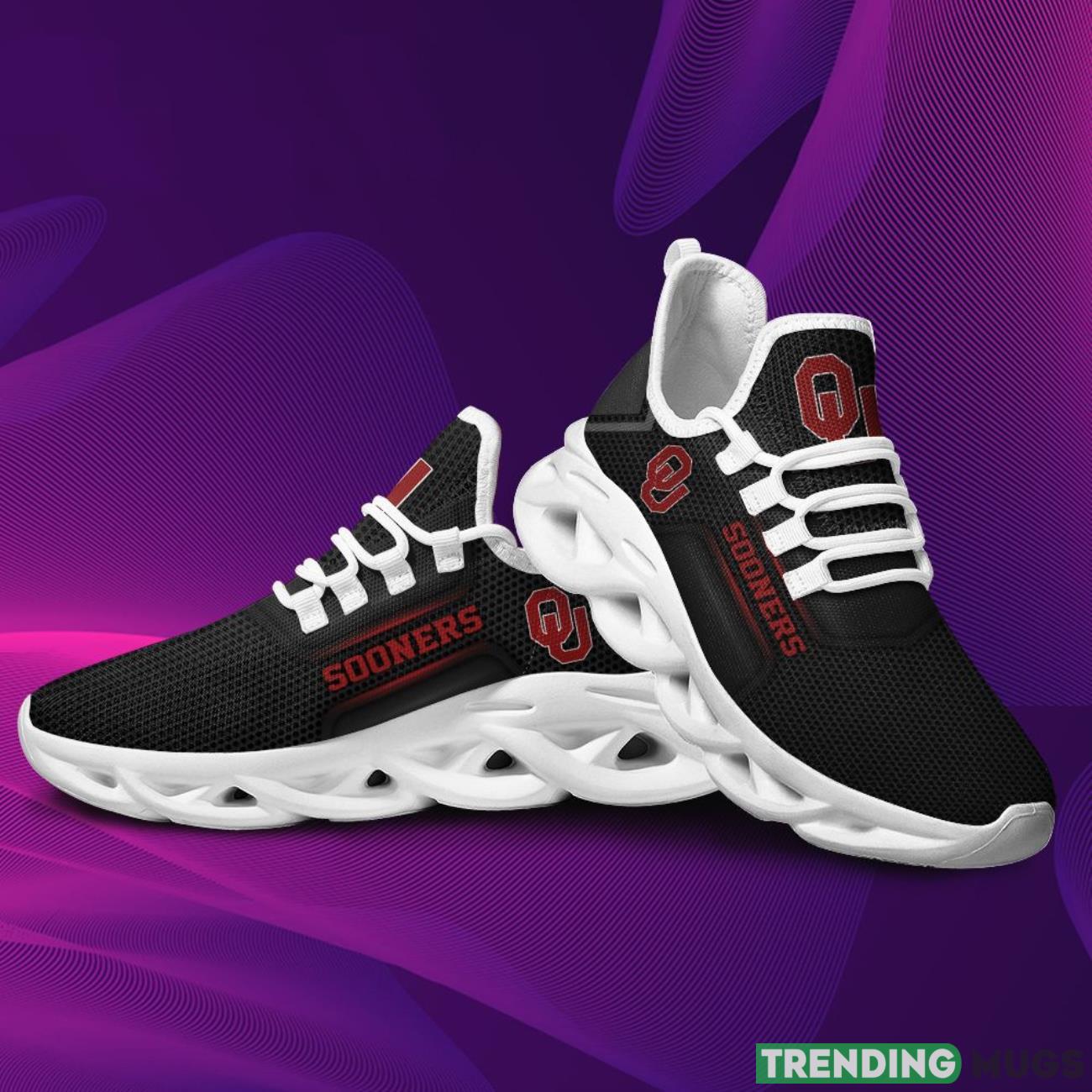 Oklahoma Sooners Max Soul Sneakers Running Sports Shoes Max Soul Oklahoma Sooners Max Soul Sneakers Running Sports Shoes Max Soul