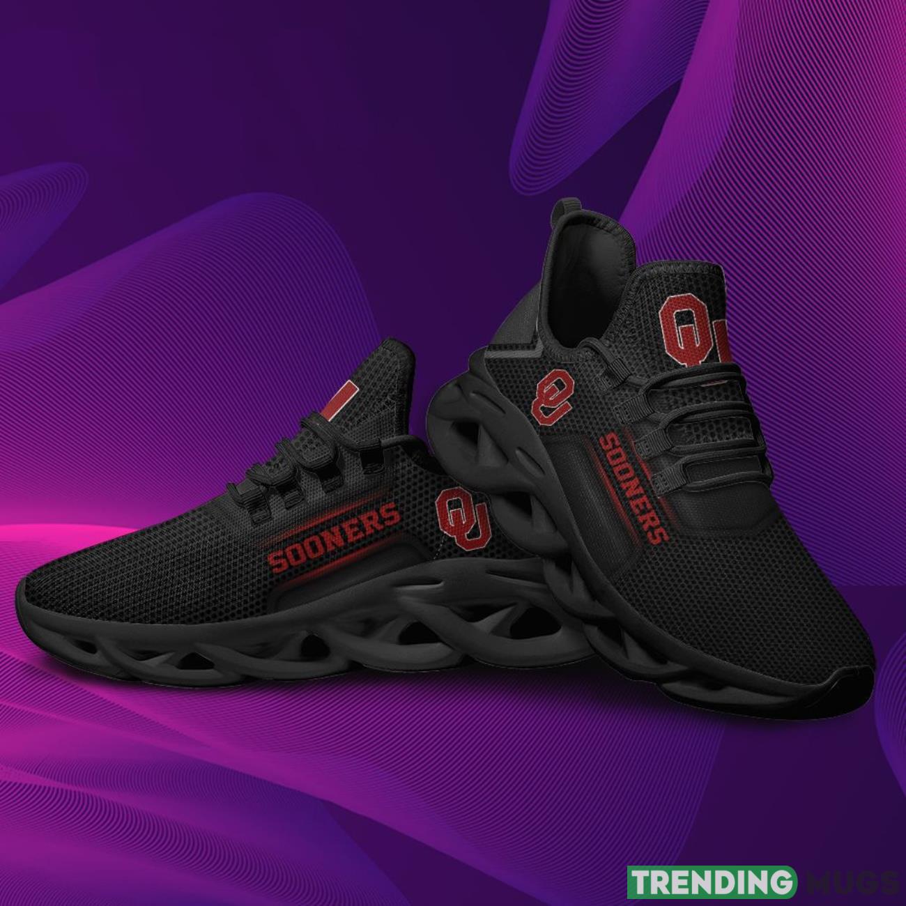 Oklahoma Sooners Max Soul Sneakers Running Sports Shoes Max Soul Oklahoma Sooners Max Soul Sneakers Running Sports Shoes Max Soul