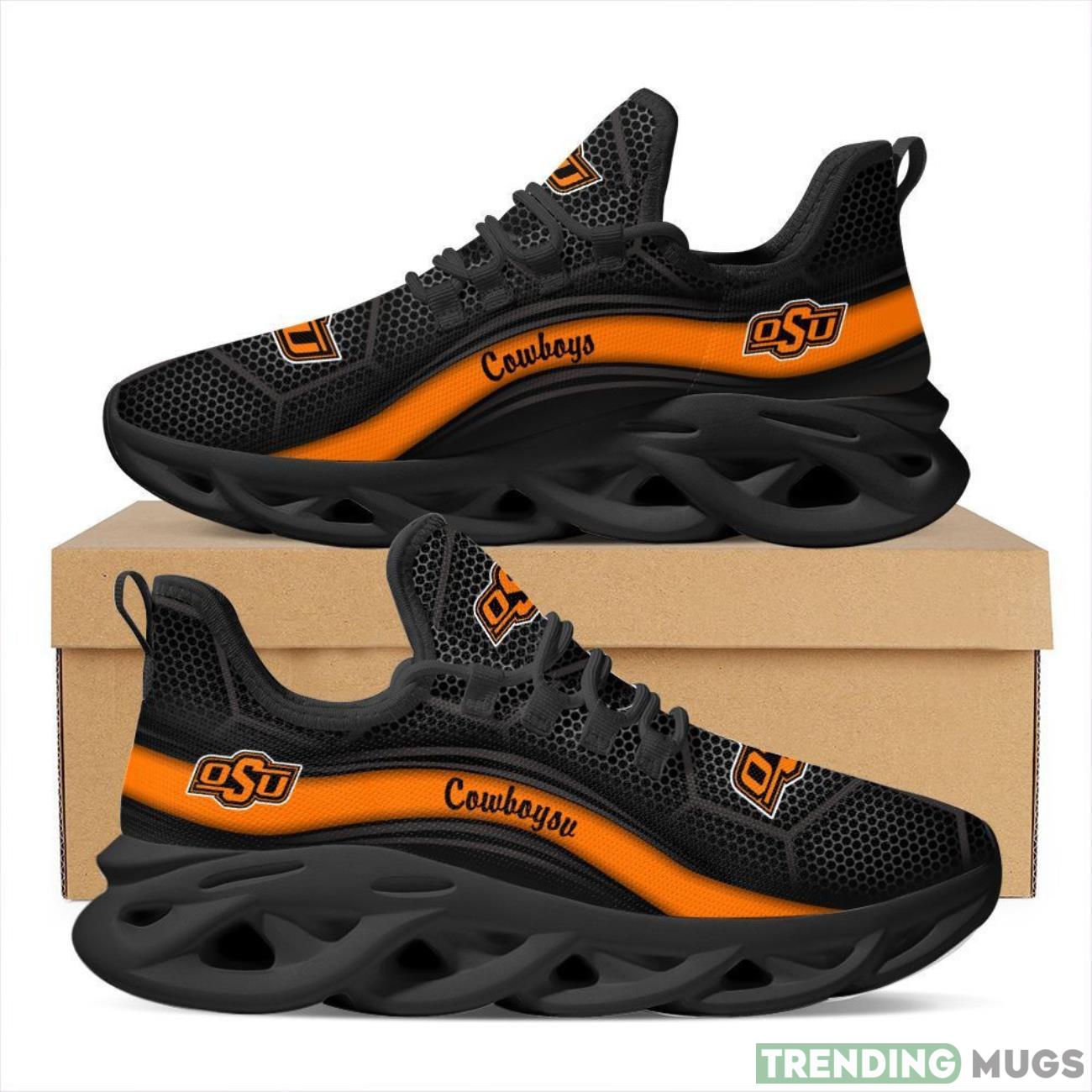 Oklahoma State Cowboys Max Soul Sneakers New Trends Sport Shoes Product Photo 1