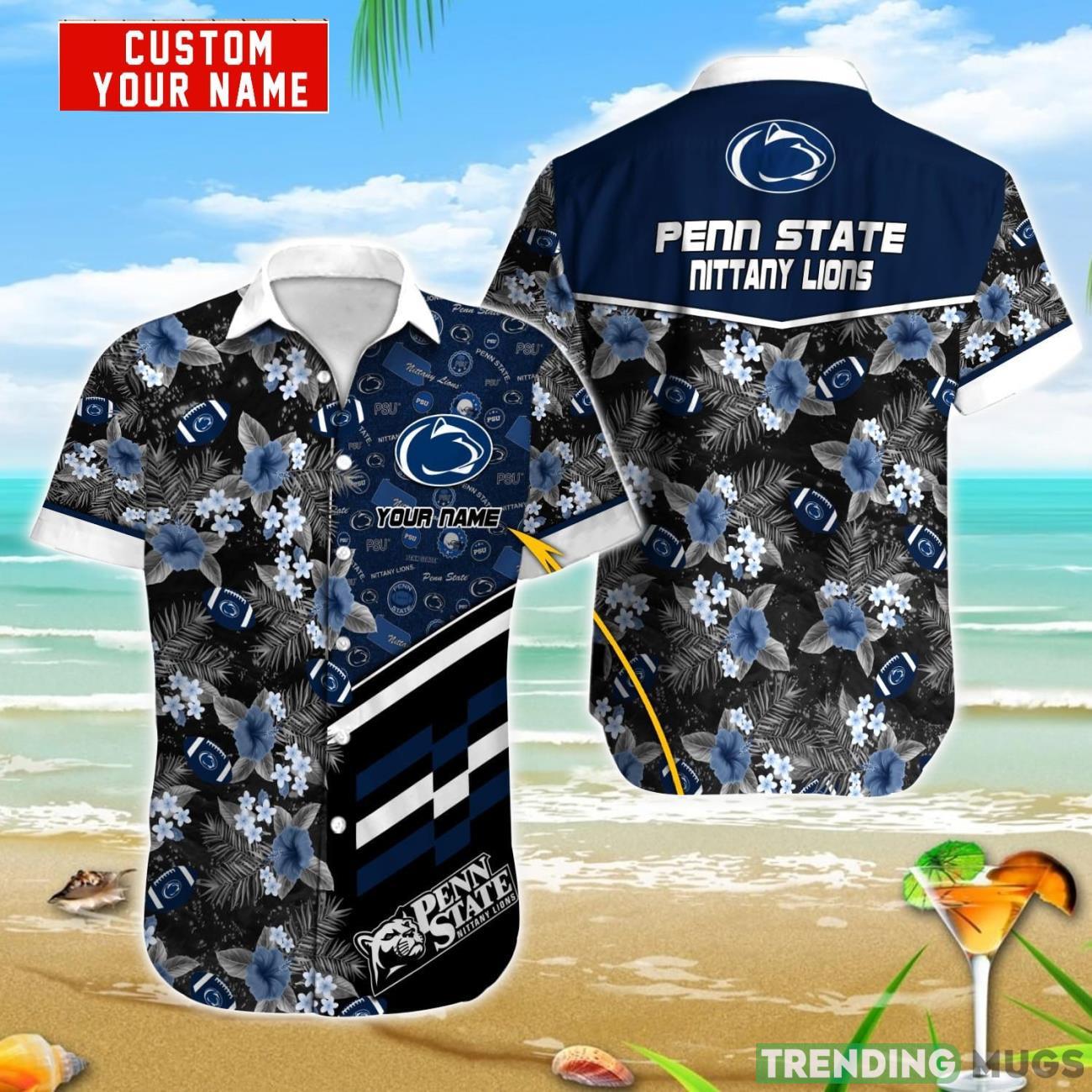 Penn State Nittany Lions NCAA1 Hawaiian shirt Personalized Name Special Gift For Summer Vacation Product Photo 1 Penn State Nittany Lions NCAA1 Hawaiian shirt Personalized Name Special Gift For Summer Vacation Product Photo 1