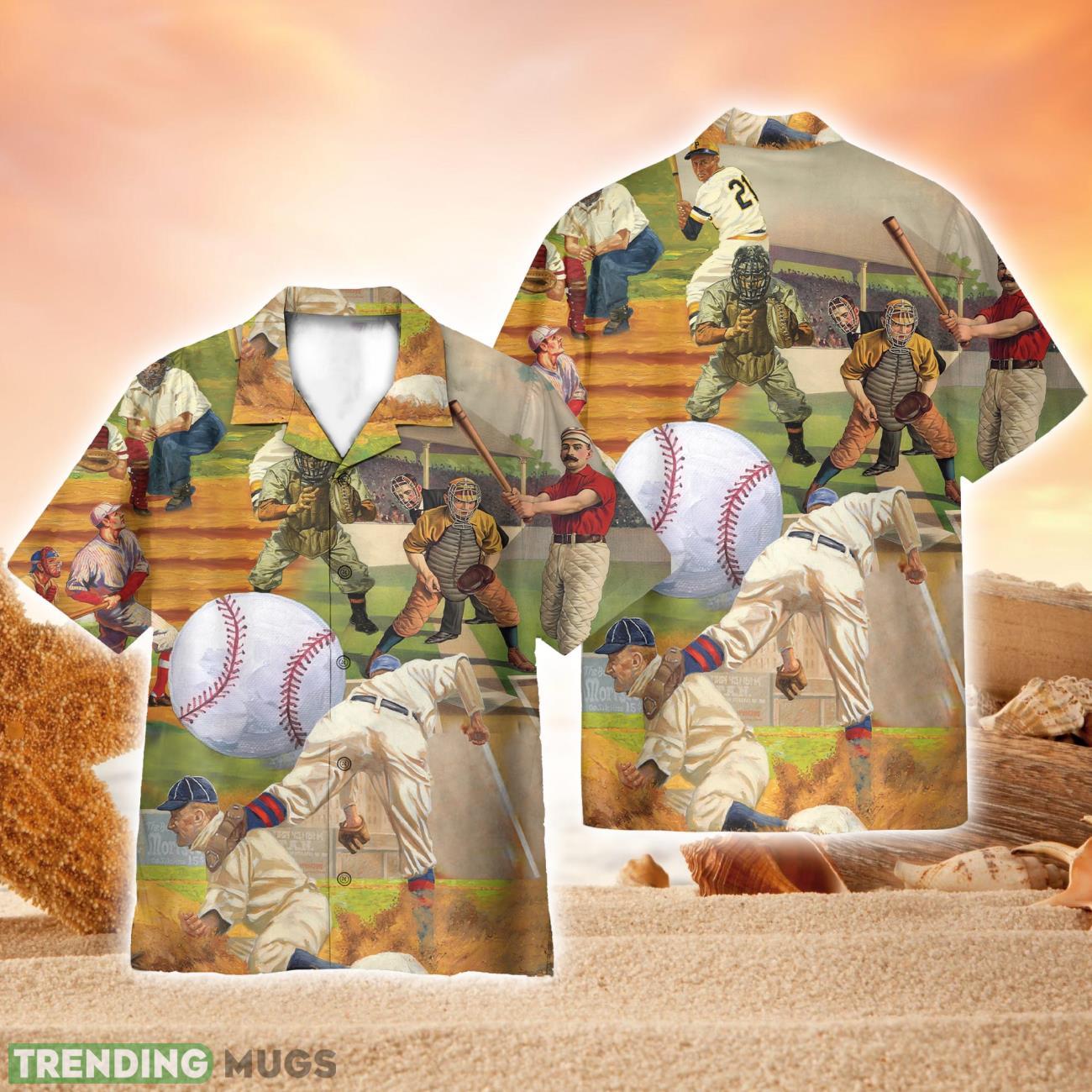 Playing Baseball 3D Hawaiian Shirt Holiday Gift Product Photo 1 Playing Baseball 3D Hawaiian Shirt Holiday Gift Product Photo 1