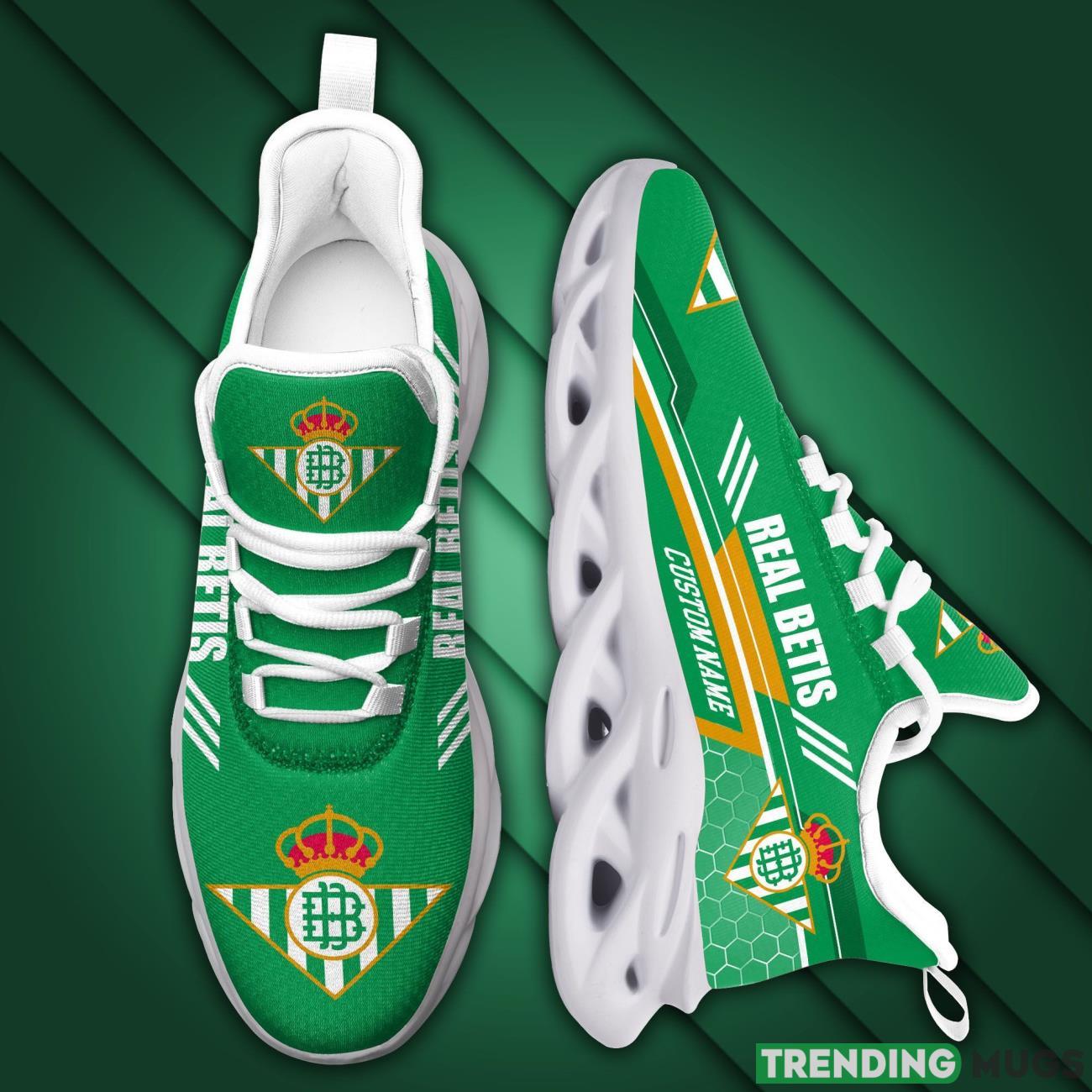Real Betis Custom Personalized Name Max Soul Sneakers New Trends Sport Shoes Max Soul Real Betis Custom Personalized Name Max Soul Sneakers New Trends Sport Shoes Max Soul