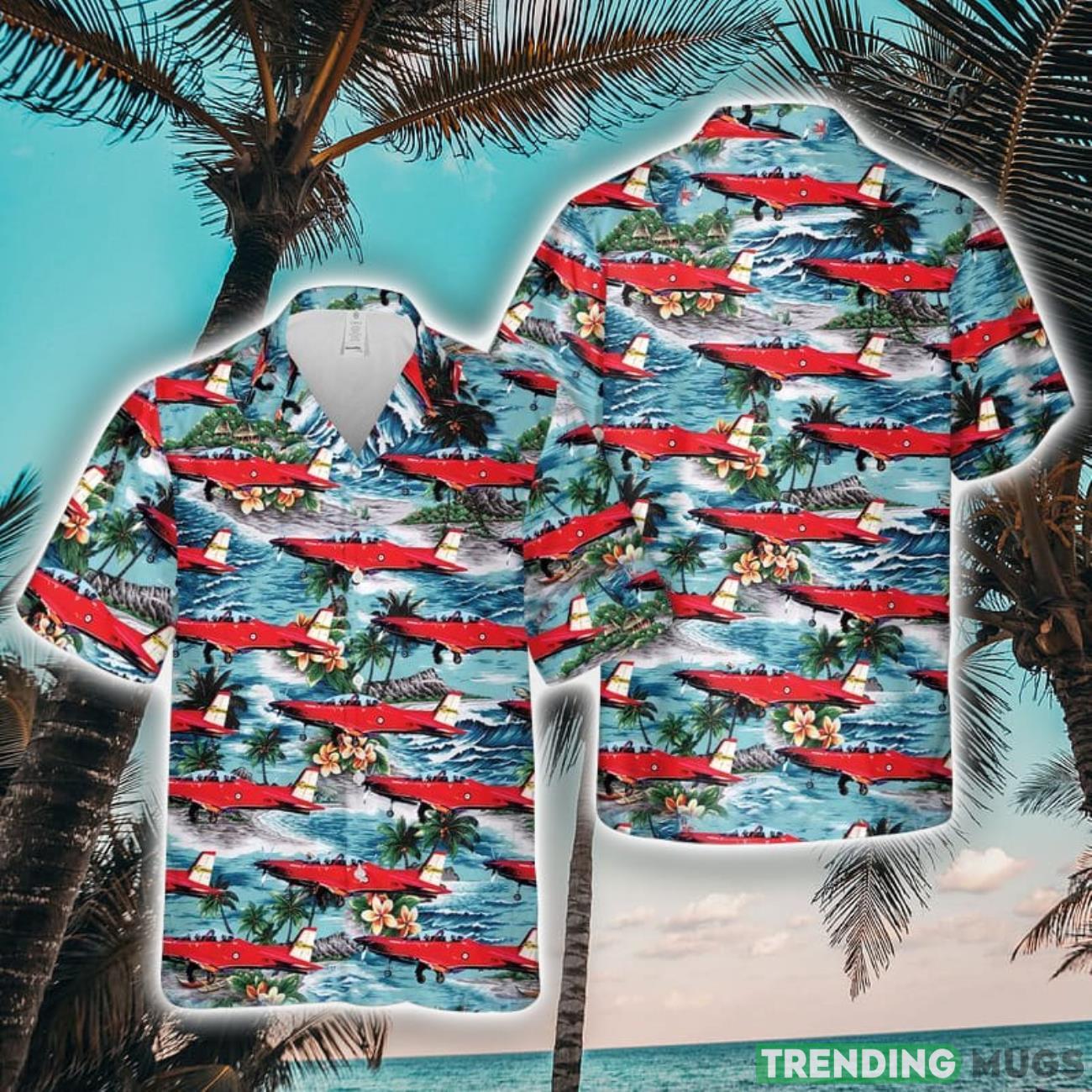 Royal Australian Air Force Pilatus PC-21 3D Hawaiian Shirt Beach Lover Gift Product Photo 1 Royal Australian Air Force Pilatus PC-21 3D Hawaiian Shirt Beach Lover Gift Product Photo 1