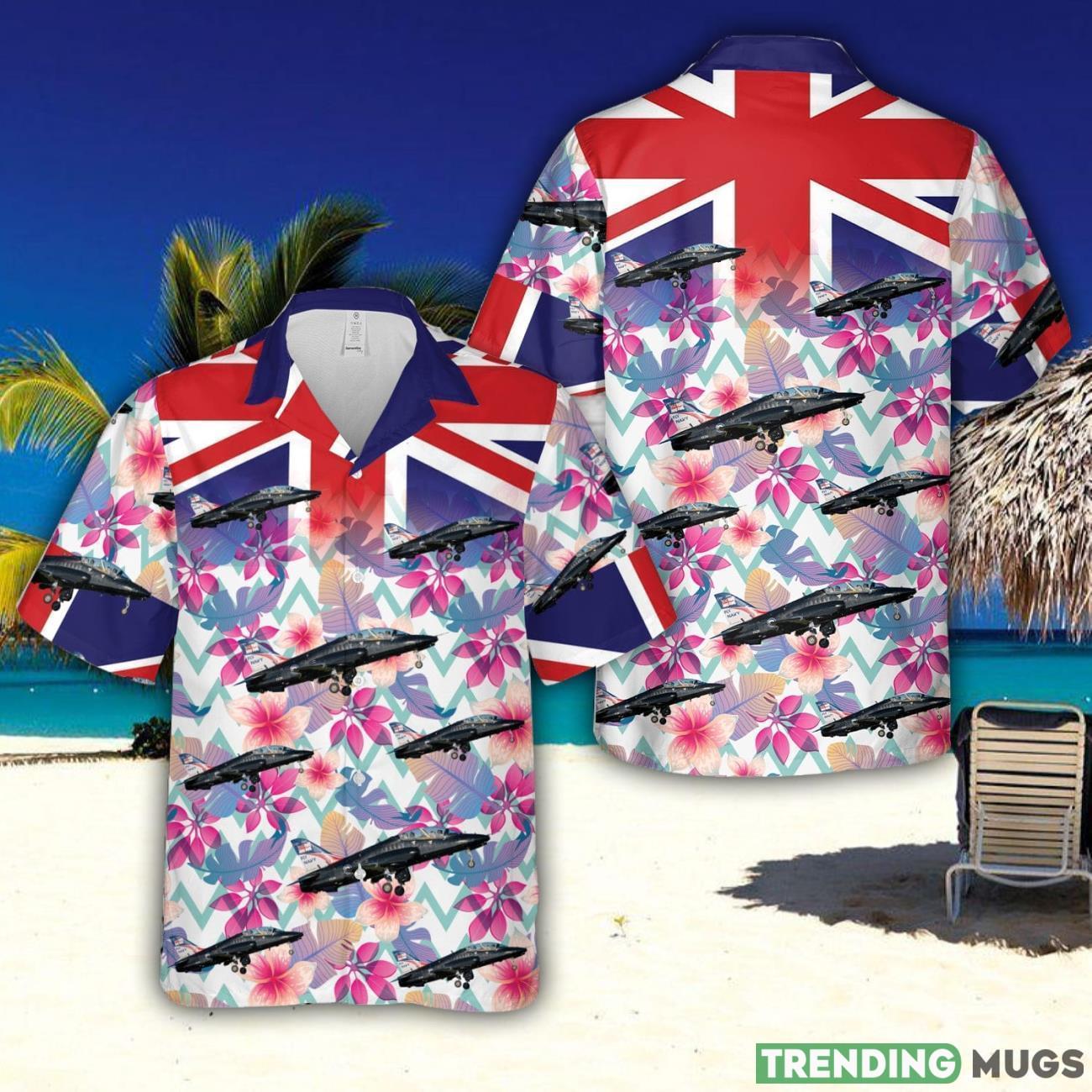 Royal Navy 736 Naval Air Squadron Hawk T1 Jet Aloha Hawaiian Shirt Beach Gift Short Sleeve Shirt Product Photo 1 Royal Navy 736 Naval Air Squadron Hawk T1 Jet Aloha Hawaiian Shirt Beach Gift Short Sleeve Shirt Product Photo 1