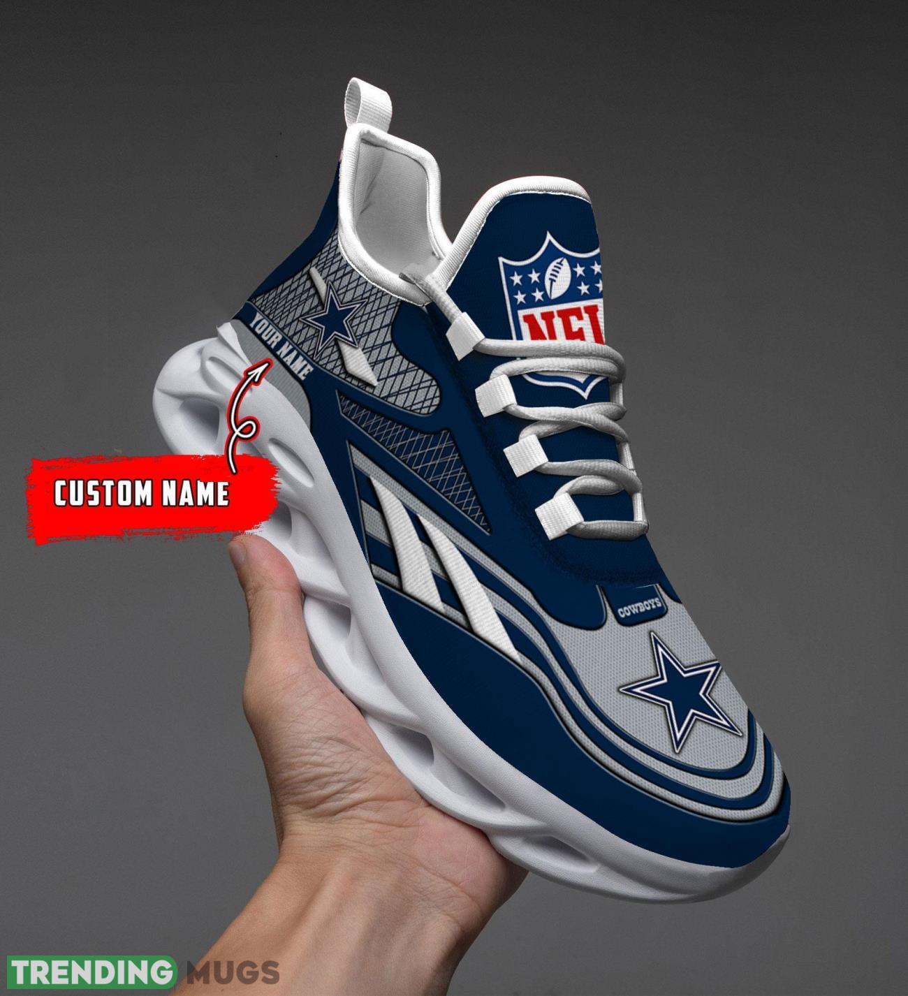 Running Sneakers NFL Sneakers Dallas Cowboys Custom Name Max Soul Shoes Personalized Shoes Max Soul Running Sneakers NFL Sneakers Dallas Cowboys Custom Name Max Soul Shoes Personalized Shoes Max Soul