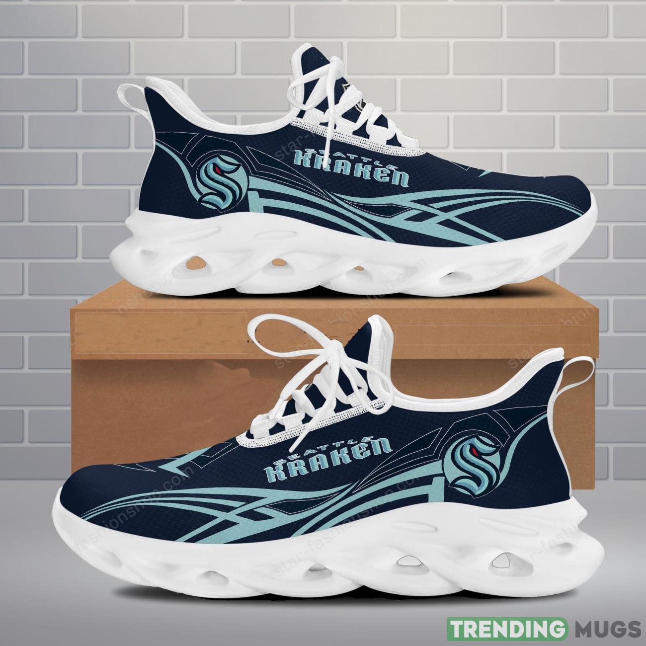 Seattle Kraken Max Soul Shoes Sport Fans Gift Sneakers Product Photo 1 Seattle Kraken Max Soul Shoes Sport Fans Gift Sneakers Product Photo 1