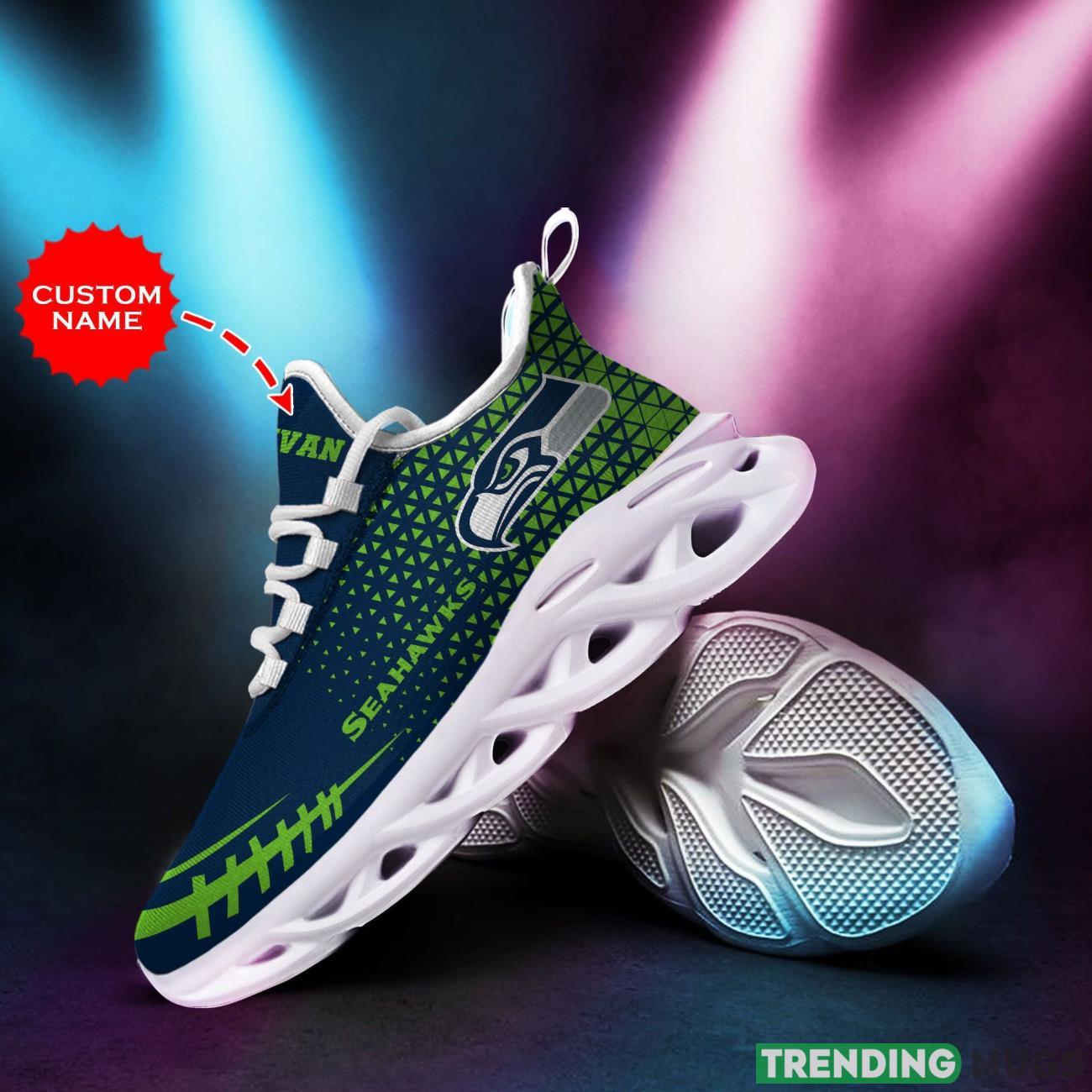 Seattle Seahawks Custom Personalized Max Soul Sneakers Running Sports Shoes Max Soul Seattle Seahawks Custom Personalized Max Soul Sneakers Running Sports Shoes Max Soul