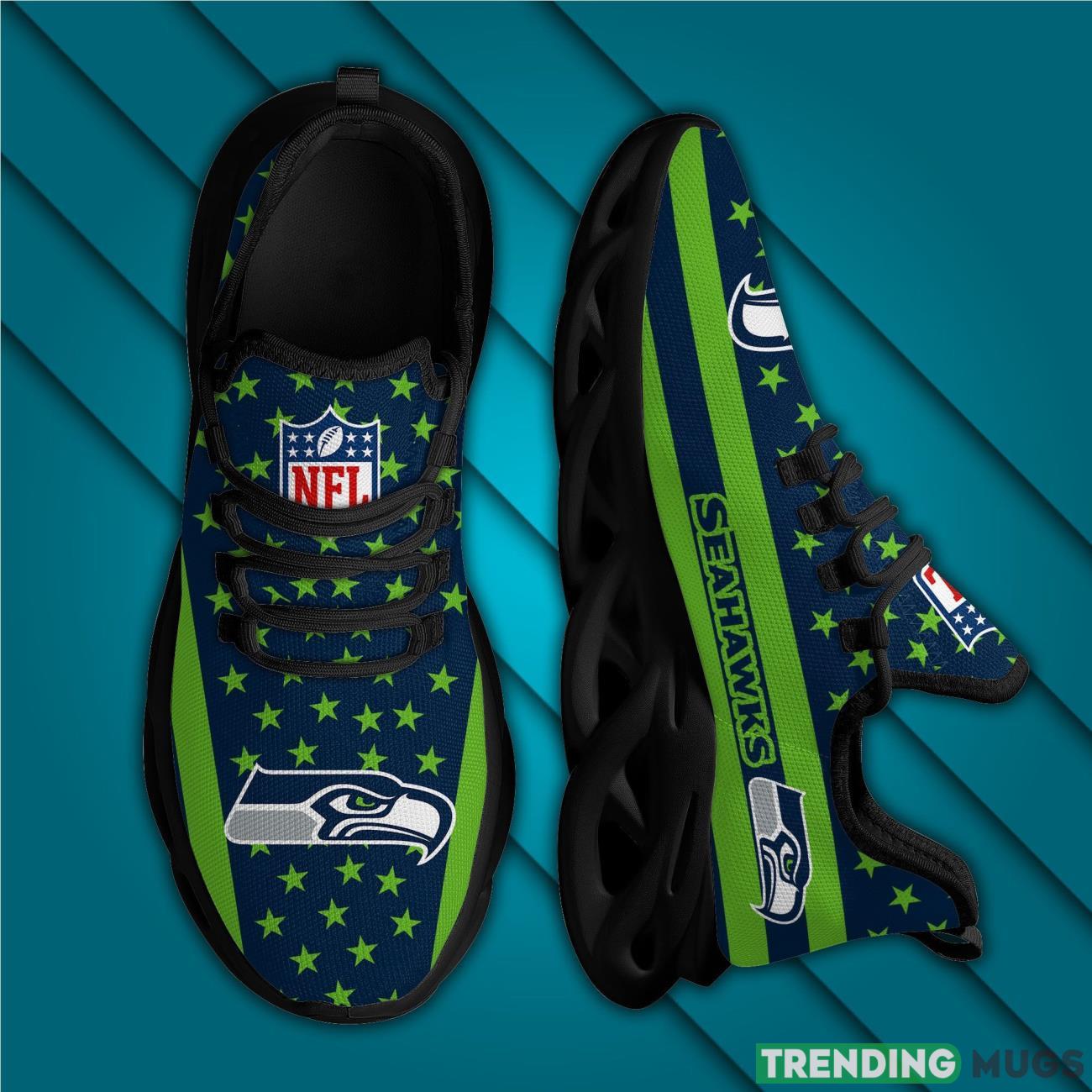 Seattle Seahawks Max Soul Sneakers Running Sports Shoes Max Soul Seattle Seahawks Max Soul Sneakers Running Sports Shoes Max Soul