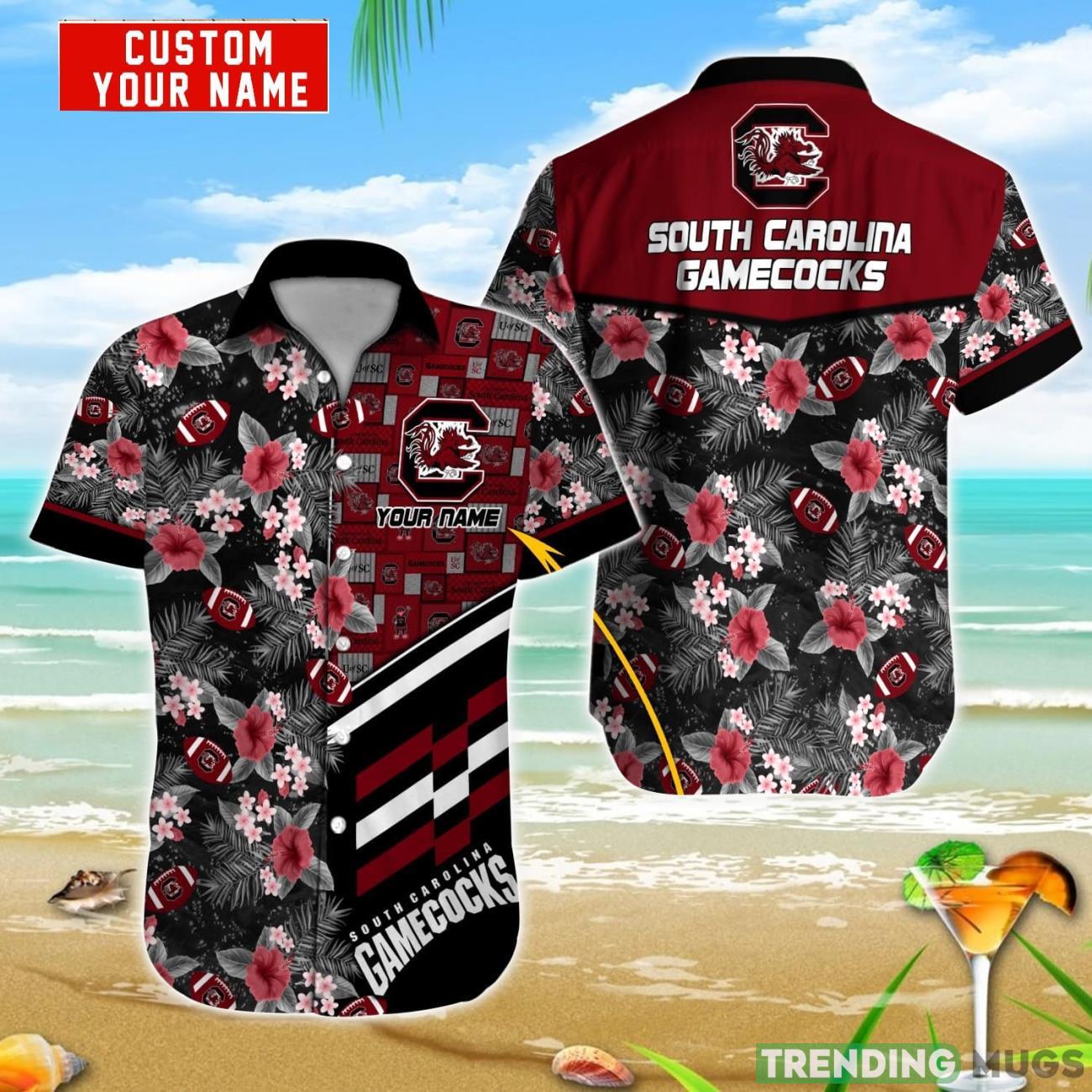 South Carolina Gamecocks NCAA1 Hawaiian shirt Personalized Name Special Gift For Summer Vacation Product Photo 1 South Carolina Gamecocks NCAA1 Hawaiian shirt Personalized Name Special Gift For Summer Vacation Product Photo 1