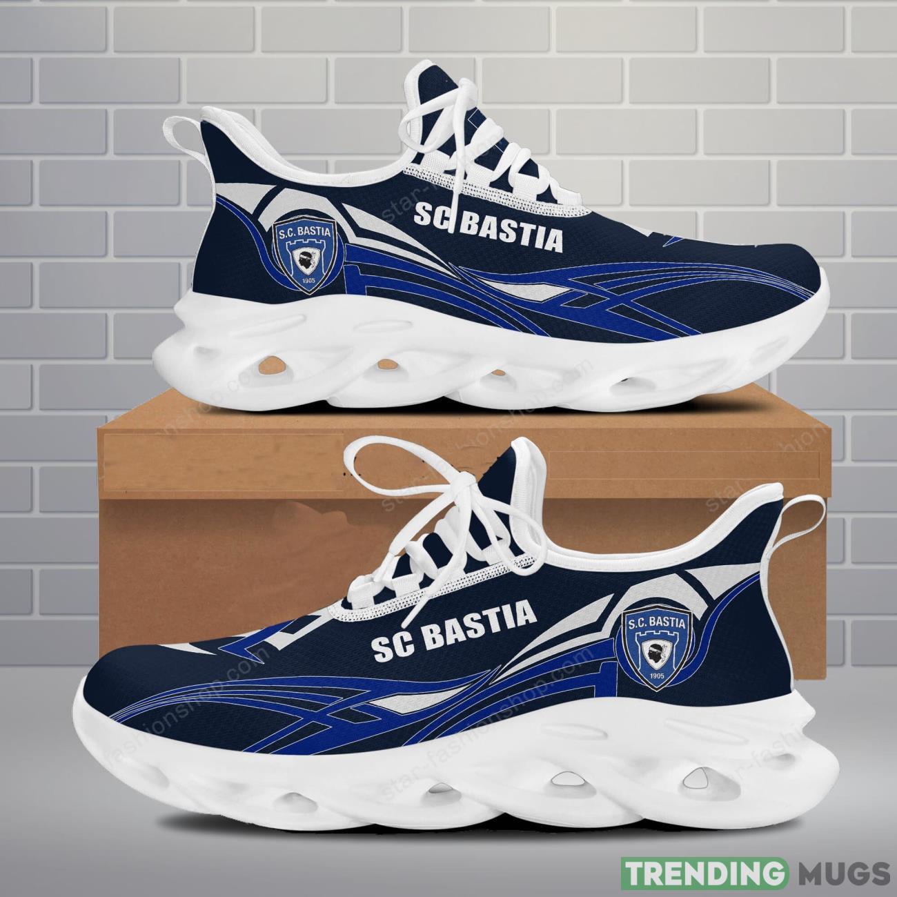 Sporting Club di Bastia Max Soul Shoes Sport Fans Gift Sneakers Product Photo 1 Sporting Club di Bastia Max Soul Shoes Sport Fans Gift Sneakers Product Photo 1