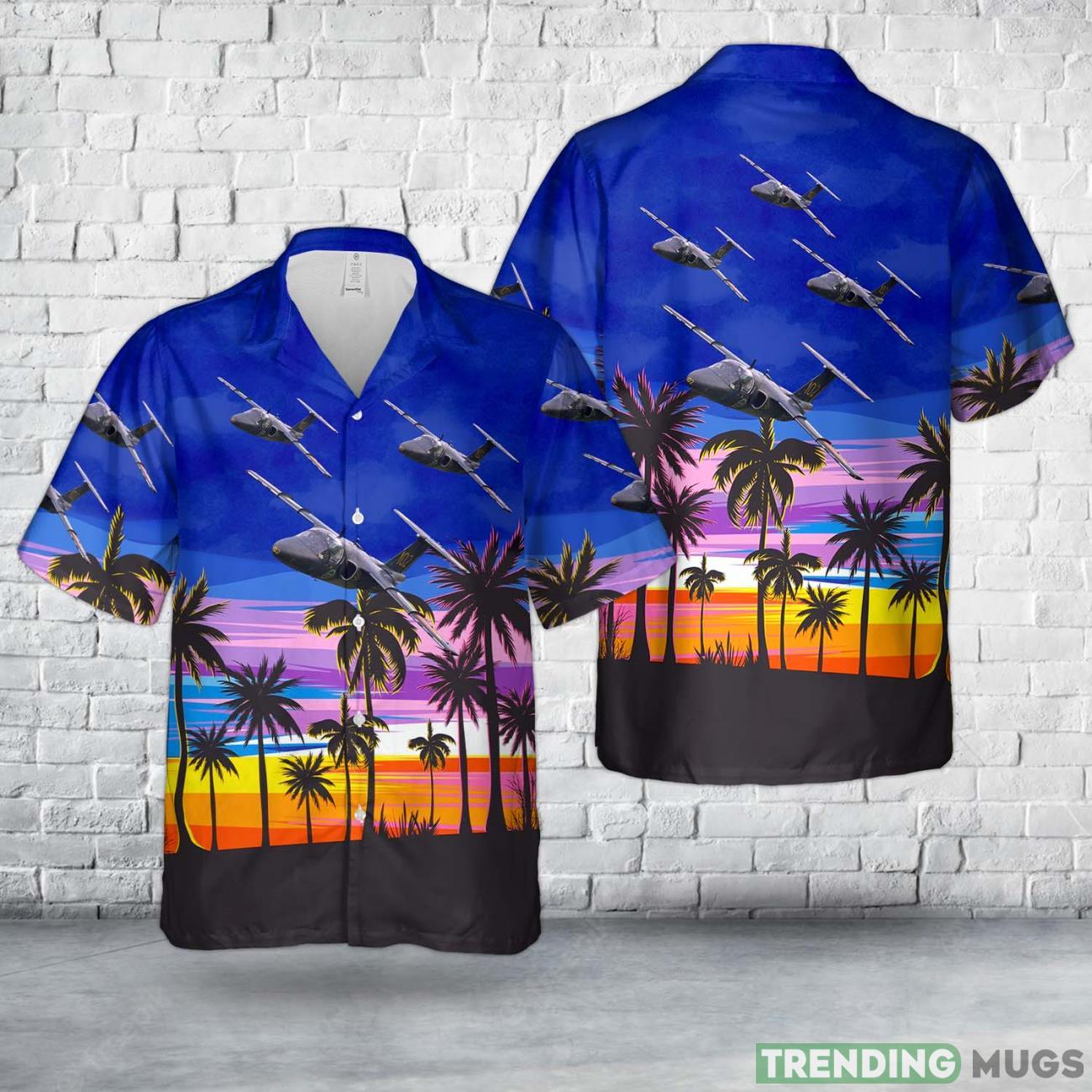 Swedish Air Force Saab Sk60A (105) Hawaiian Shirt 3D Printed Aloha Summer Shirt Product Photo 1 Swedish Air Force Saab Sk60A (105) Hawaiian Shirt 3D Printed Aloha Summer Shirt Product Photo 1