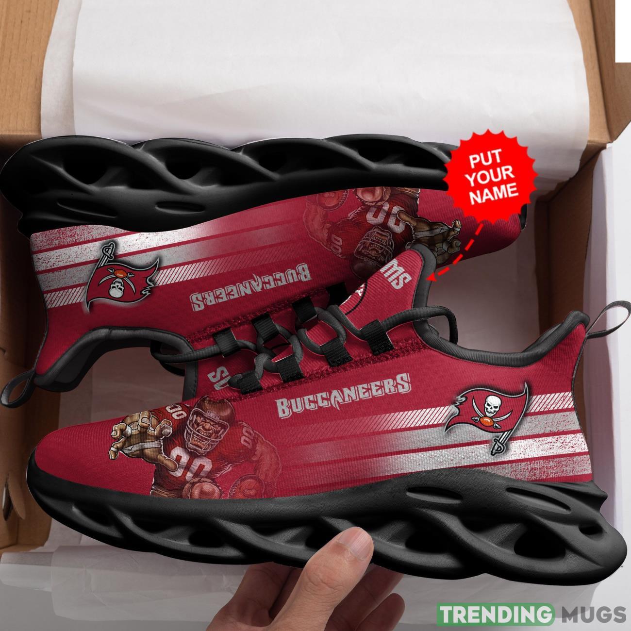 Tampa Bay Buccaneers Personalized Name Max Soul Sneakers Running Sports Shoes Max Soul Tampa Bay Buccaneers Personalized Name Max Soul Sneakers Running Sports Shoes Max Soul