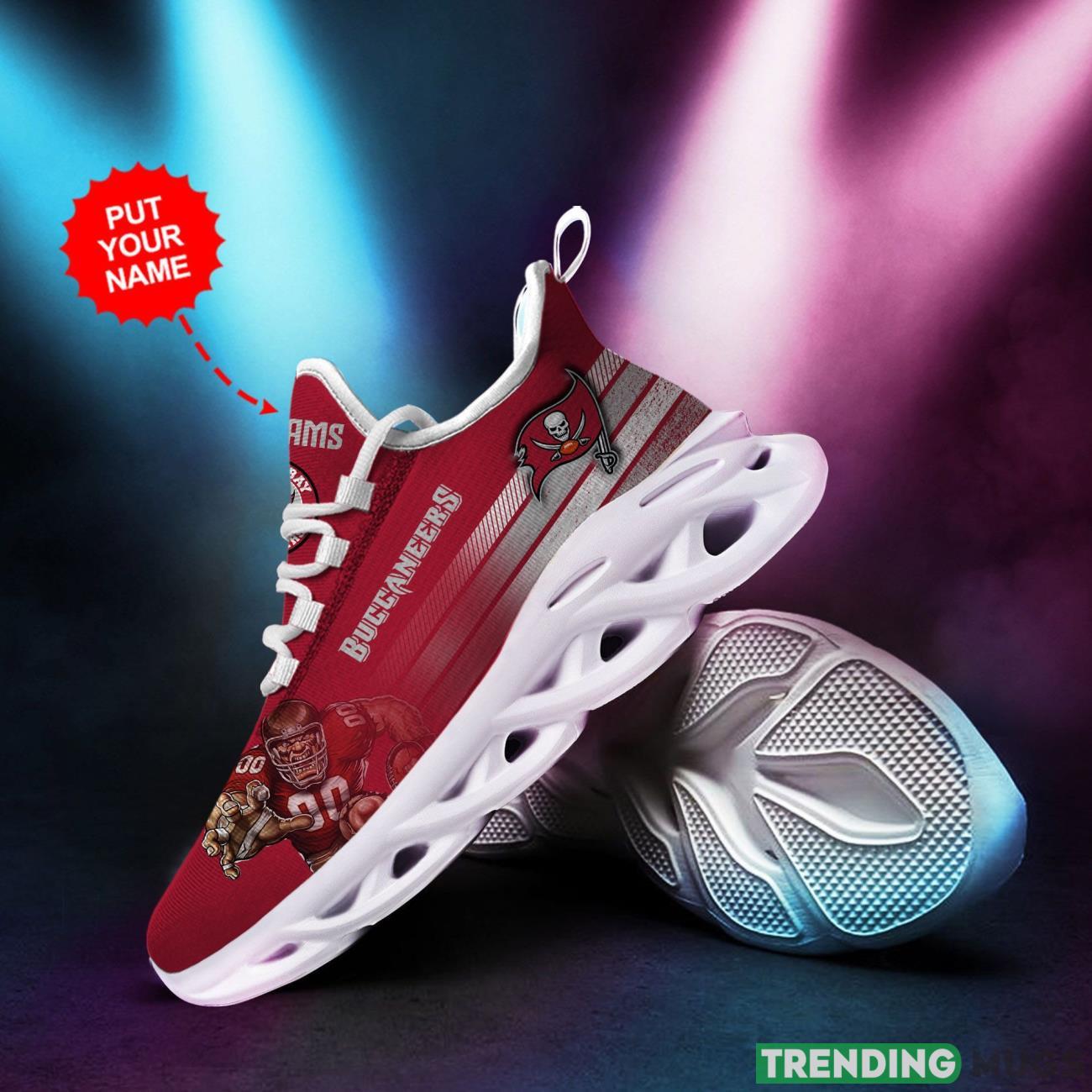 Tampa Bay Buccaneers Personalized Name Max Soul Sneakers Running Sports Shoes Max Soul Tampa Bay Buccaneers Personalized Name Max Soul Sneakers Running Sports Shoes Max Soul
