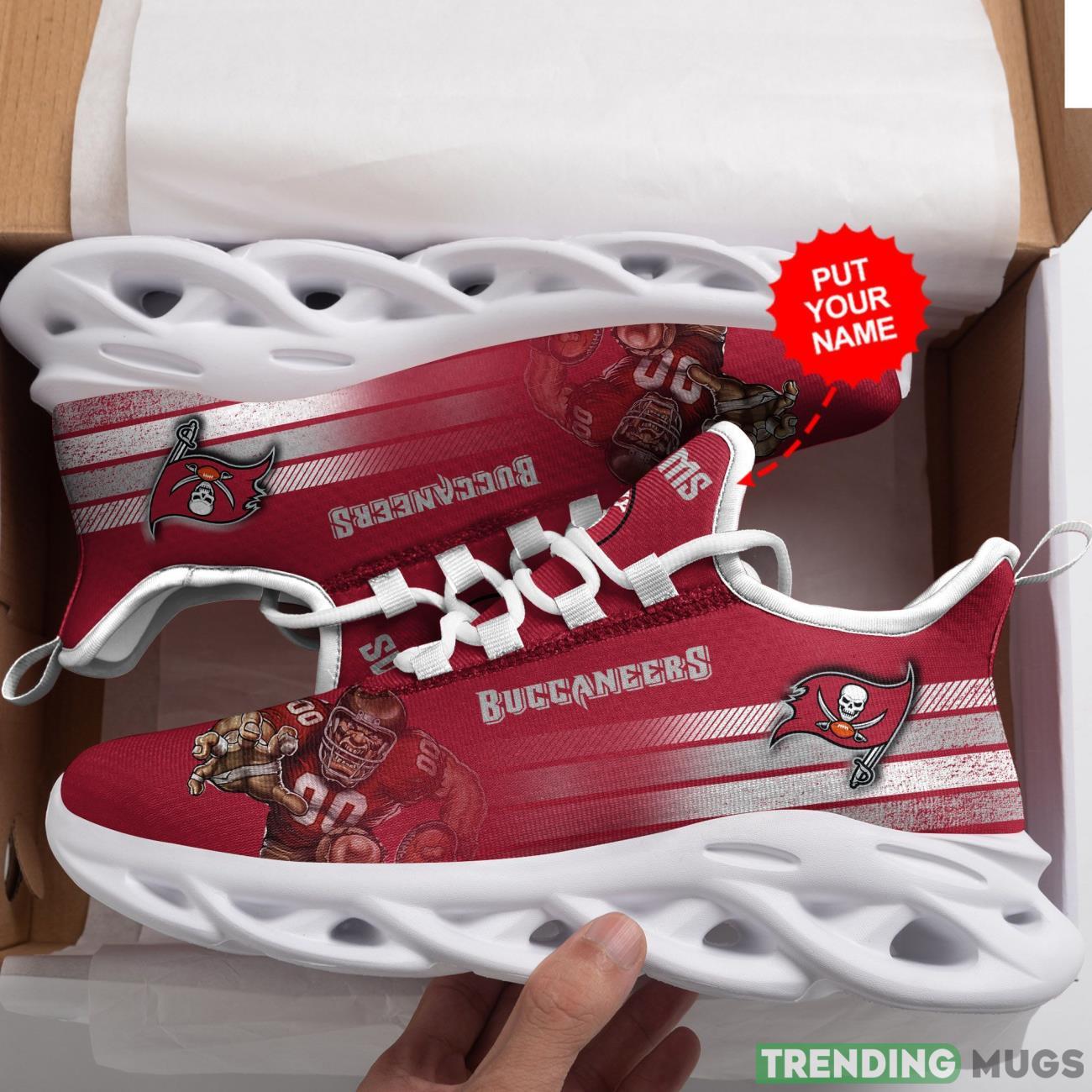 Tampa Bay Buccaneers Personalized Name Max Soul Sneakers Running Sports Shoes Max Soul Tampa Bay Buccaneers Personalized Name Max Soul Sneakers Running Sports Shoes Max Soul