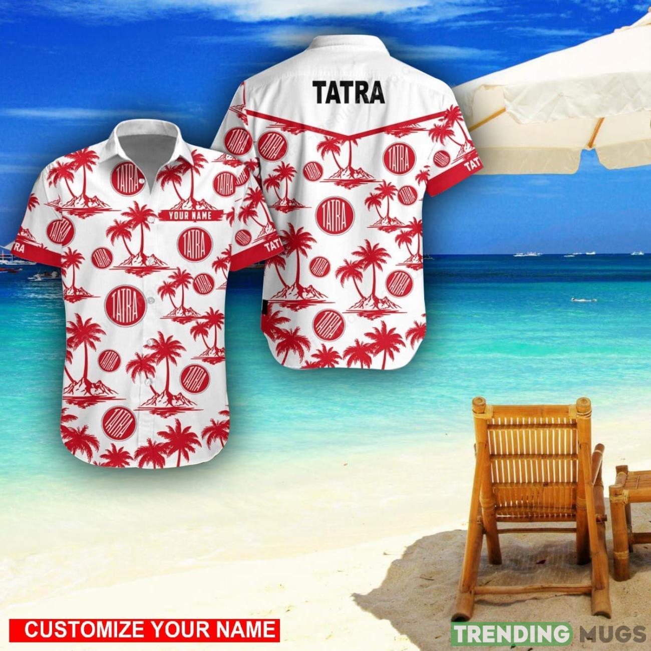 Tatra Custom Name 3D Hawaii Shirt Coconut Pattern Beach Shirt Product Photo 1 Tatra Custom Name 3D Hawaii Shirt Coconut Pattern Beach Shirt Product Photo 1