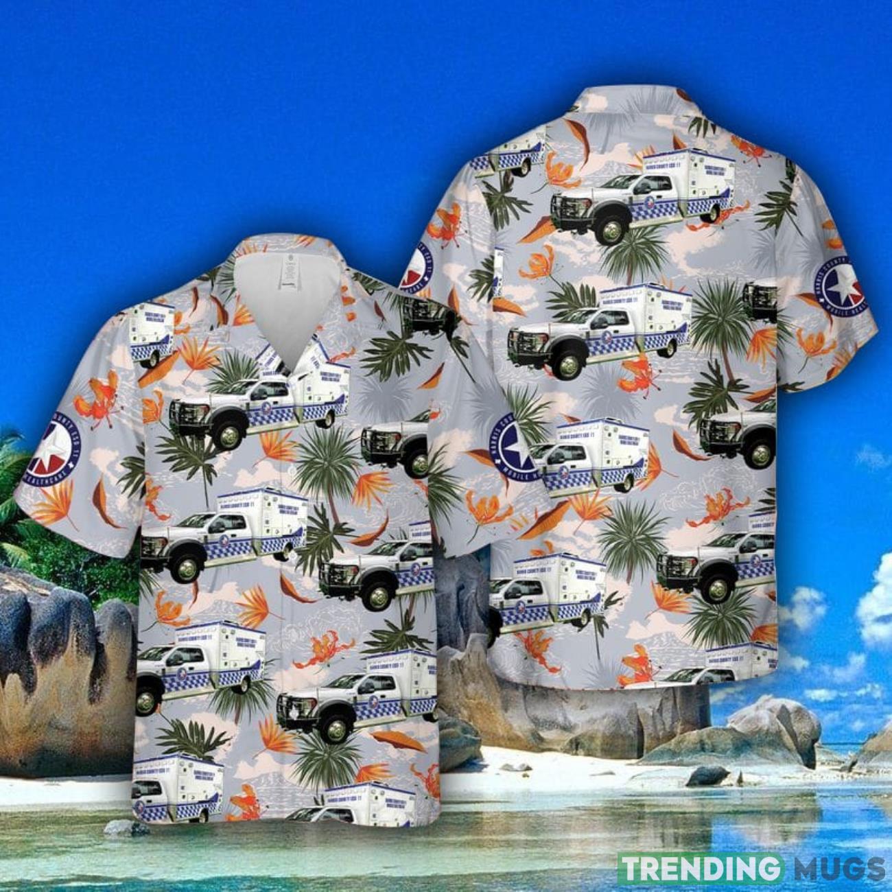 Texas Harris County ESD 11 Mobile Healthcare Hawaiian Shirt 3D Printed Aloha Summer Shirt Product Photo 1 Texas Harris County ESD 11 Mobile Healthcare Hawaiian Shirt 3D Printed Aloha Summer Shirt Product Photo 1