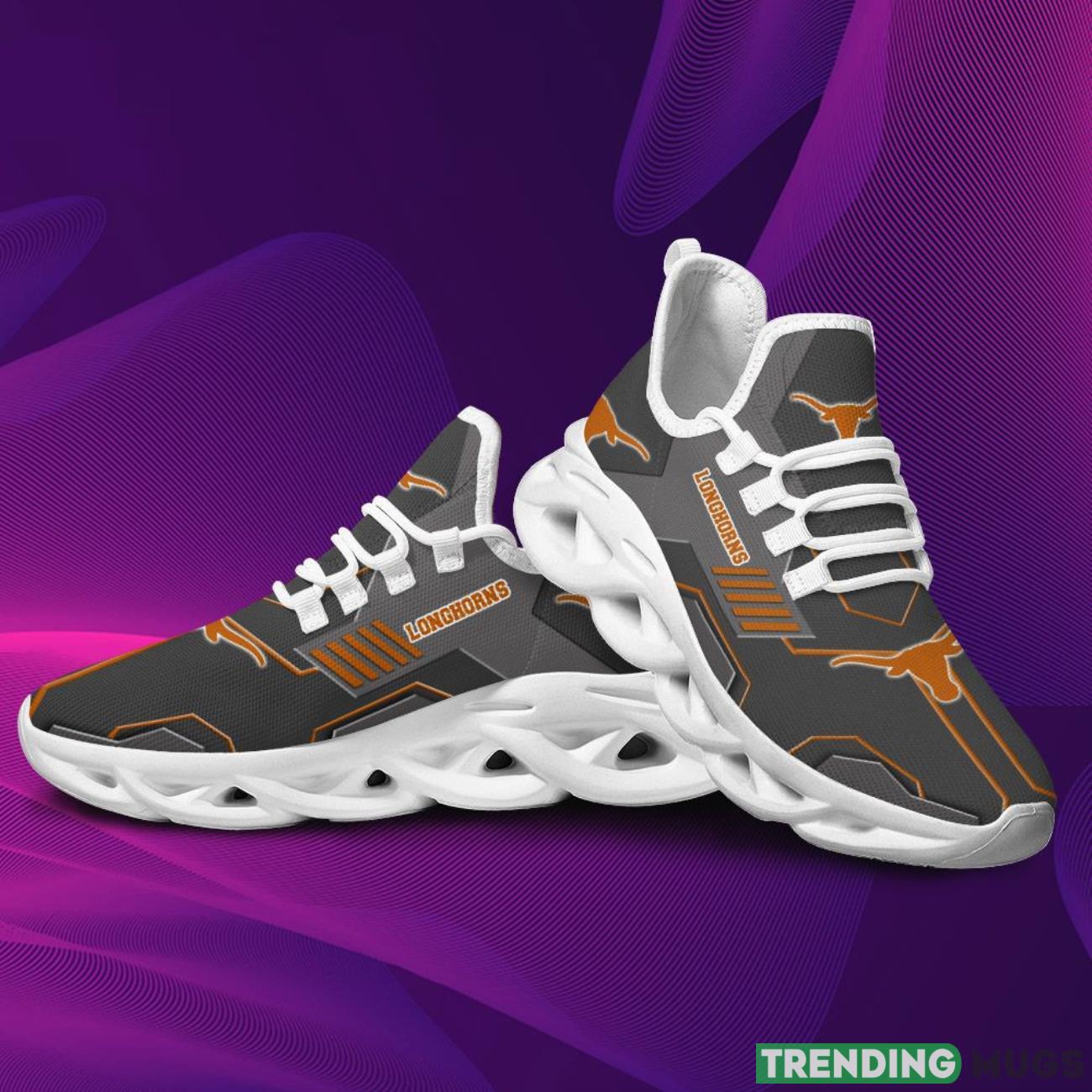 Texas Longhorns Max Soul Sneakers Running Sports Shoes Max Soul Texas Longhorns Max Soul Sneakers Running Sports Shoes Max Soul