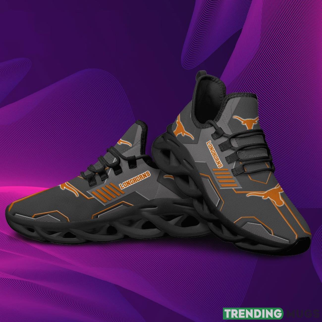 Texas Longhorns Max Soul Sneakers Running Sports Shoes Max Soul Texas Longhorns Max Soul Sneakers Running Sports Shoes Max Soul