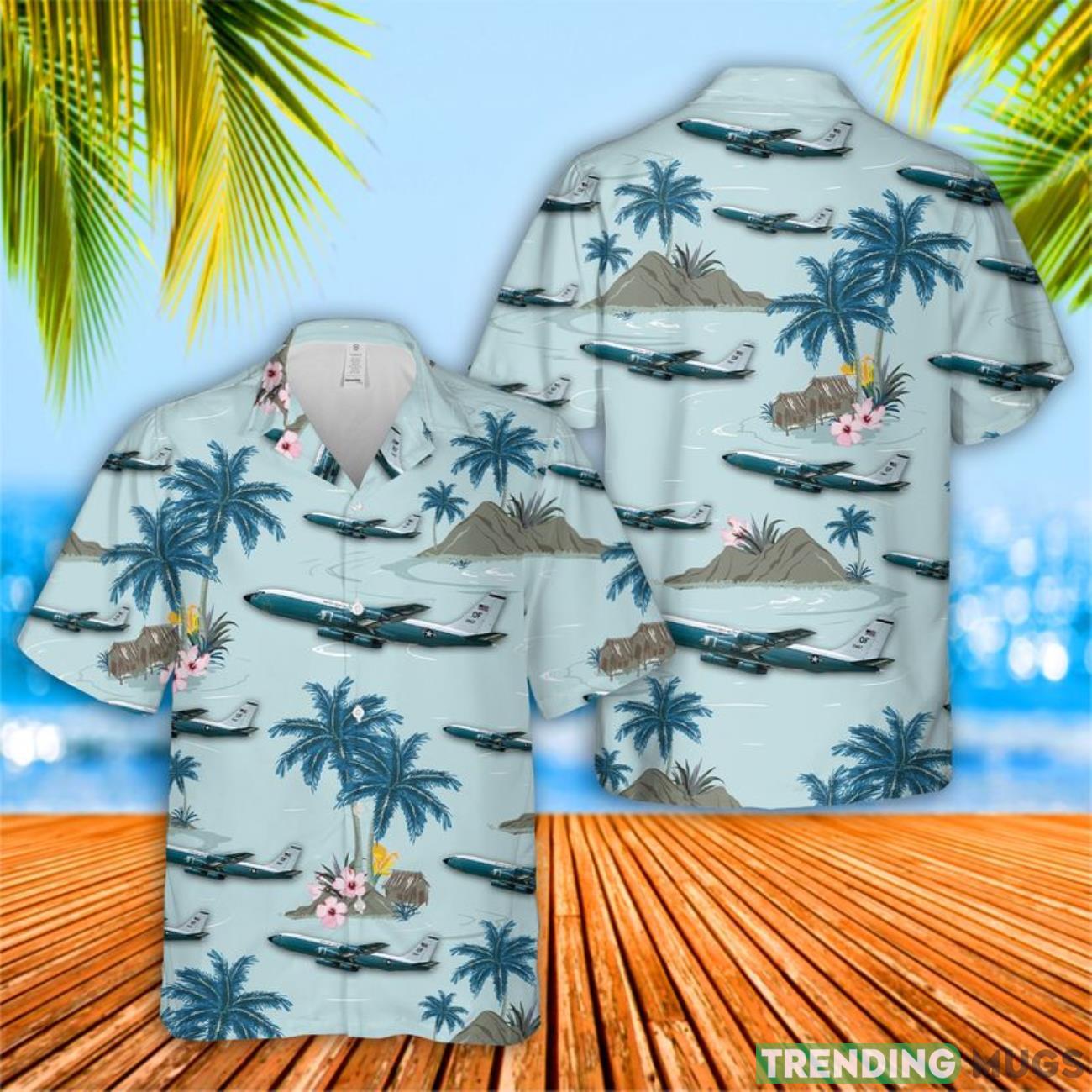 US Air Force Boeing WC-135 Constant Phoenix Hawaiian Shirt Summner Vacation Shirt Product Photo 1 US Air Force Boeing WC-135 Constant Phoenix Hawaiian Shirt Summner Vacation Shirt Product Photo 1